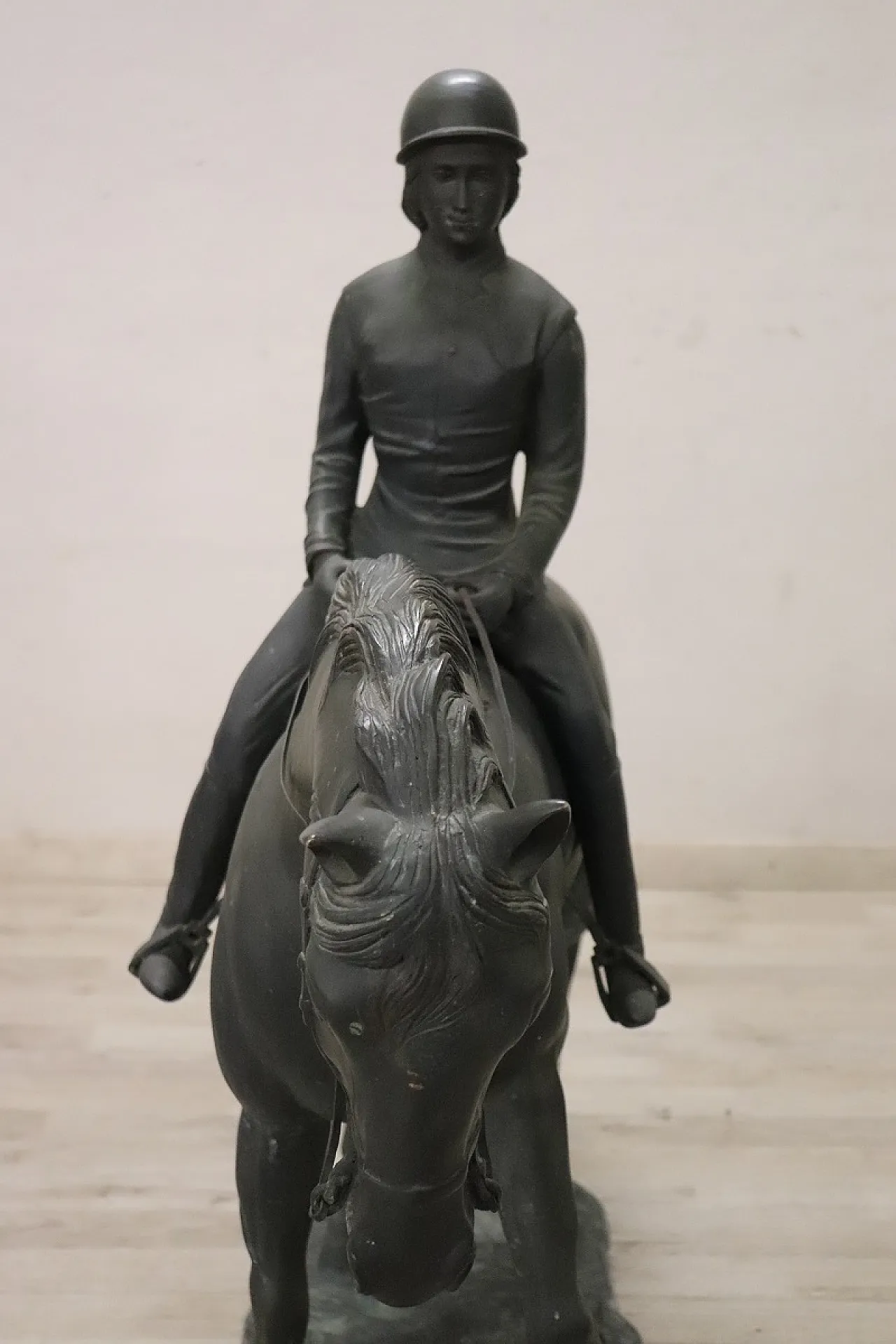 Bronze jockey, early 1900s 9