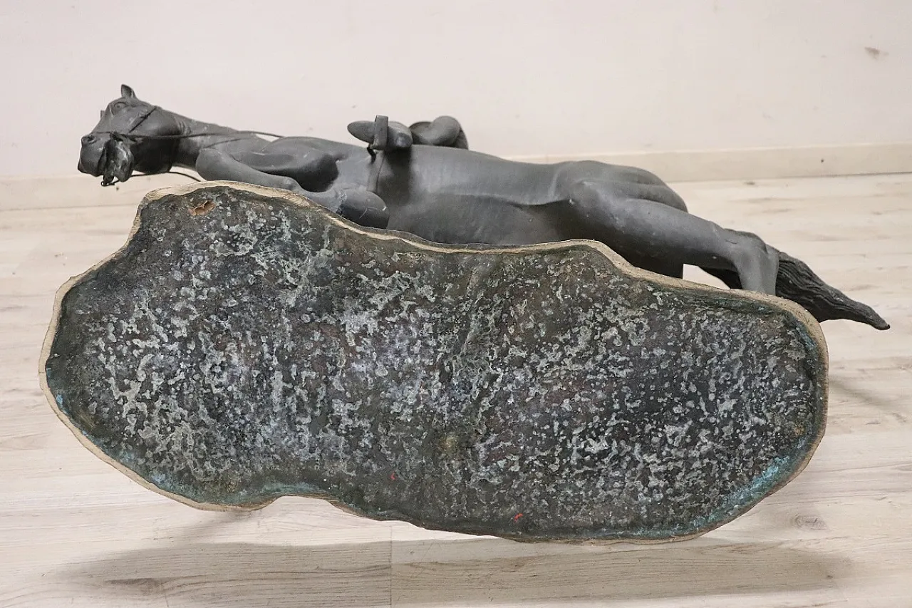 Bronze jockey, early 1900s 13