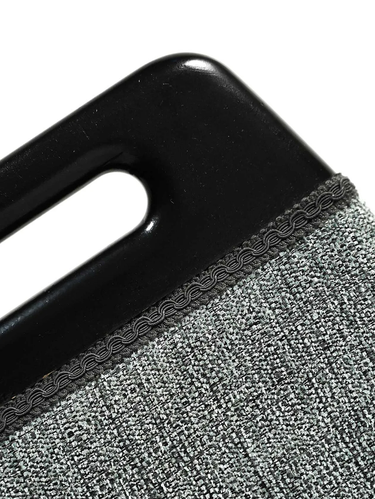 Scandinavian 1960s stool in black lacquer 4