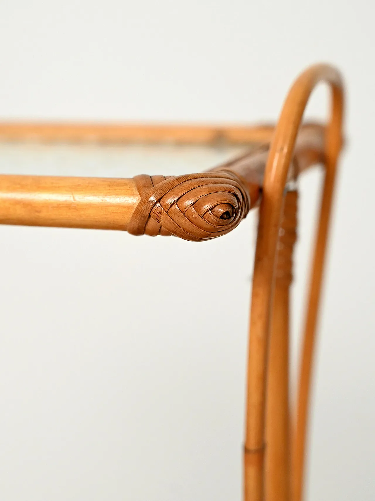 Scandinavian woven bamboo magazine rack 7