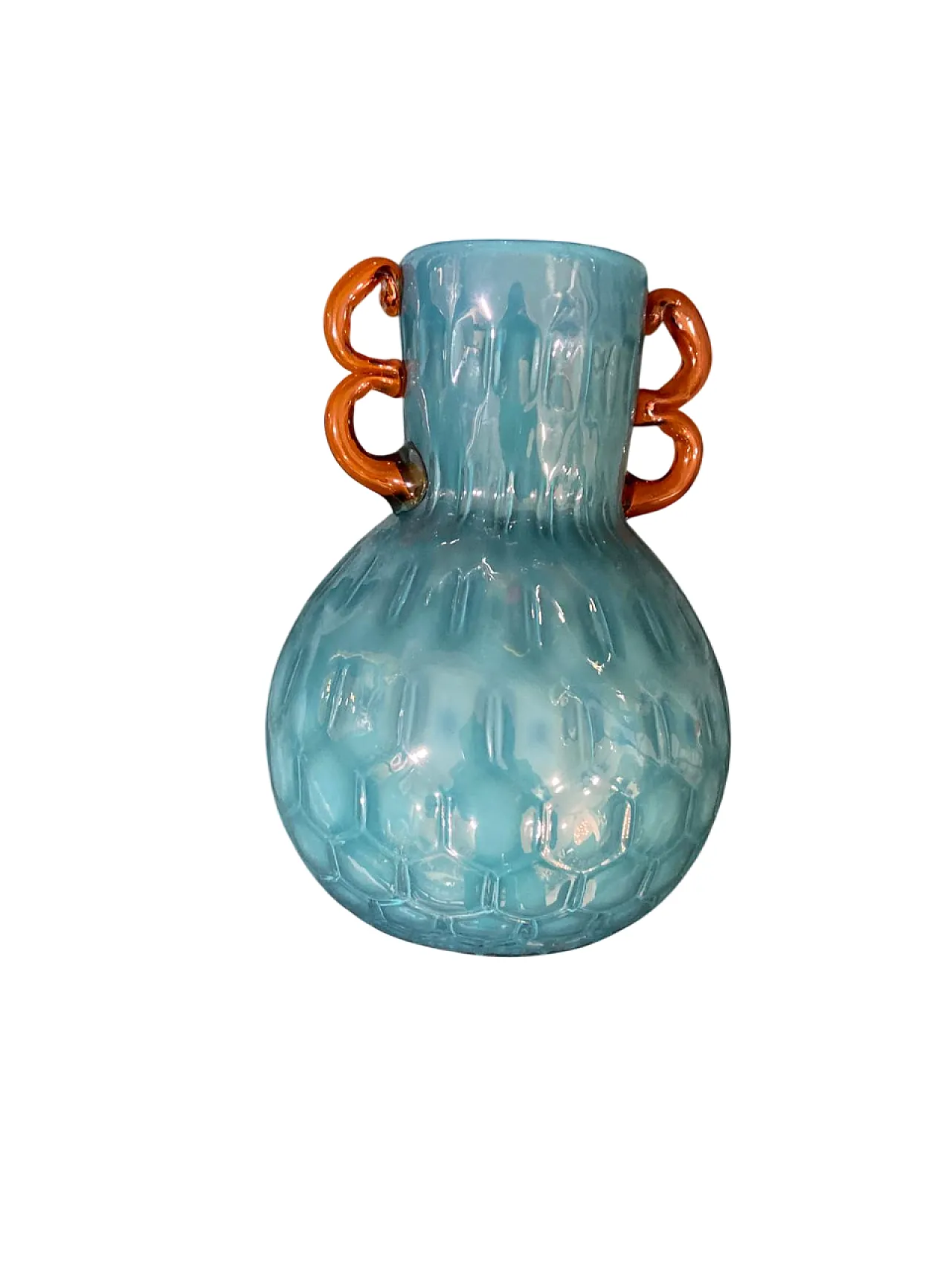 Murano opaline vase, 1990s 1