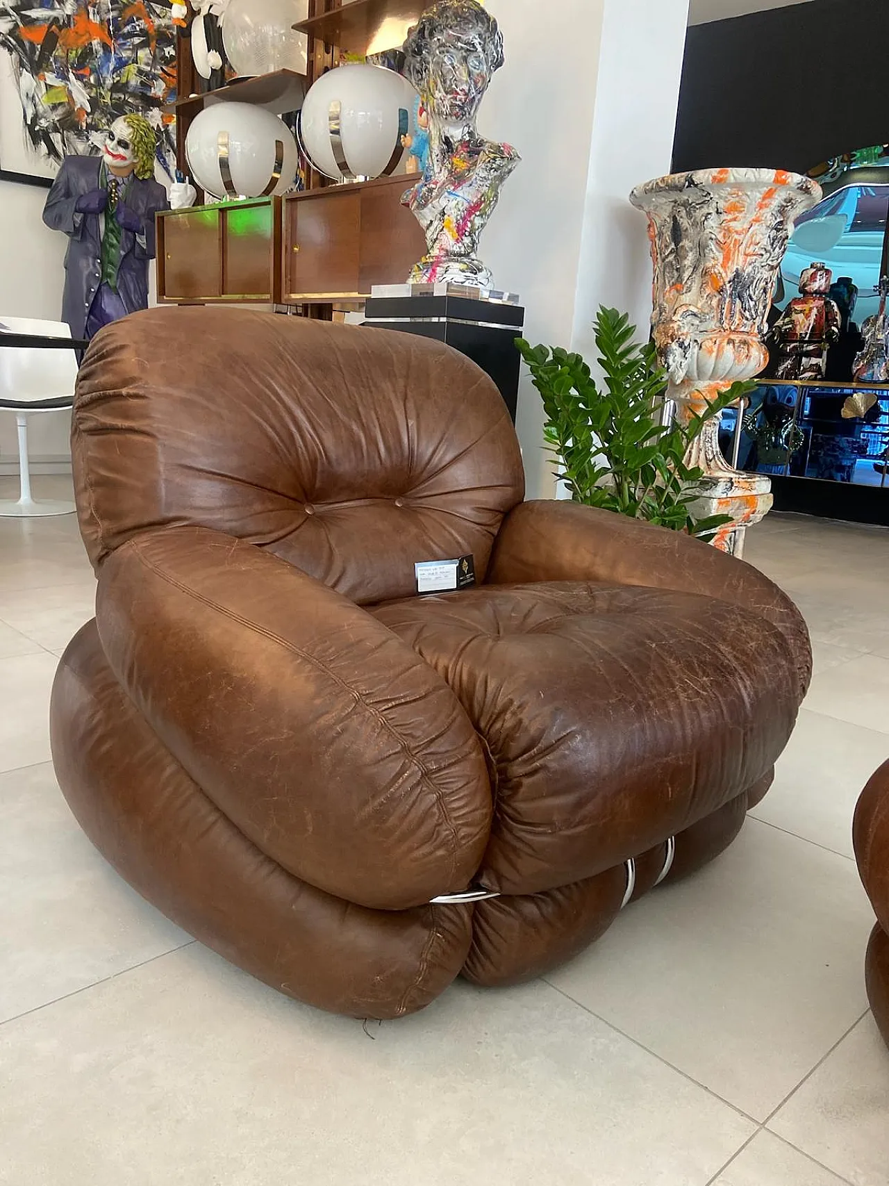 Poltrona Okay by Adriano Piazzesi, anni '70 2