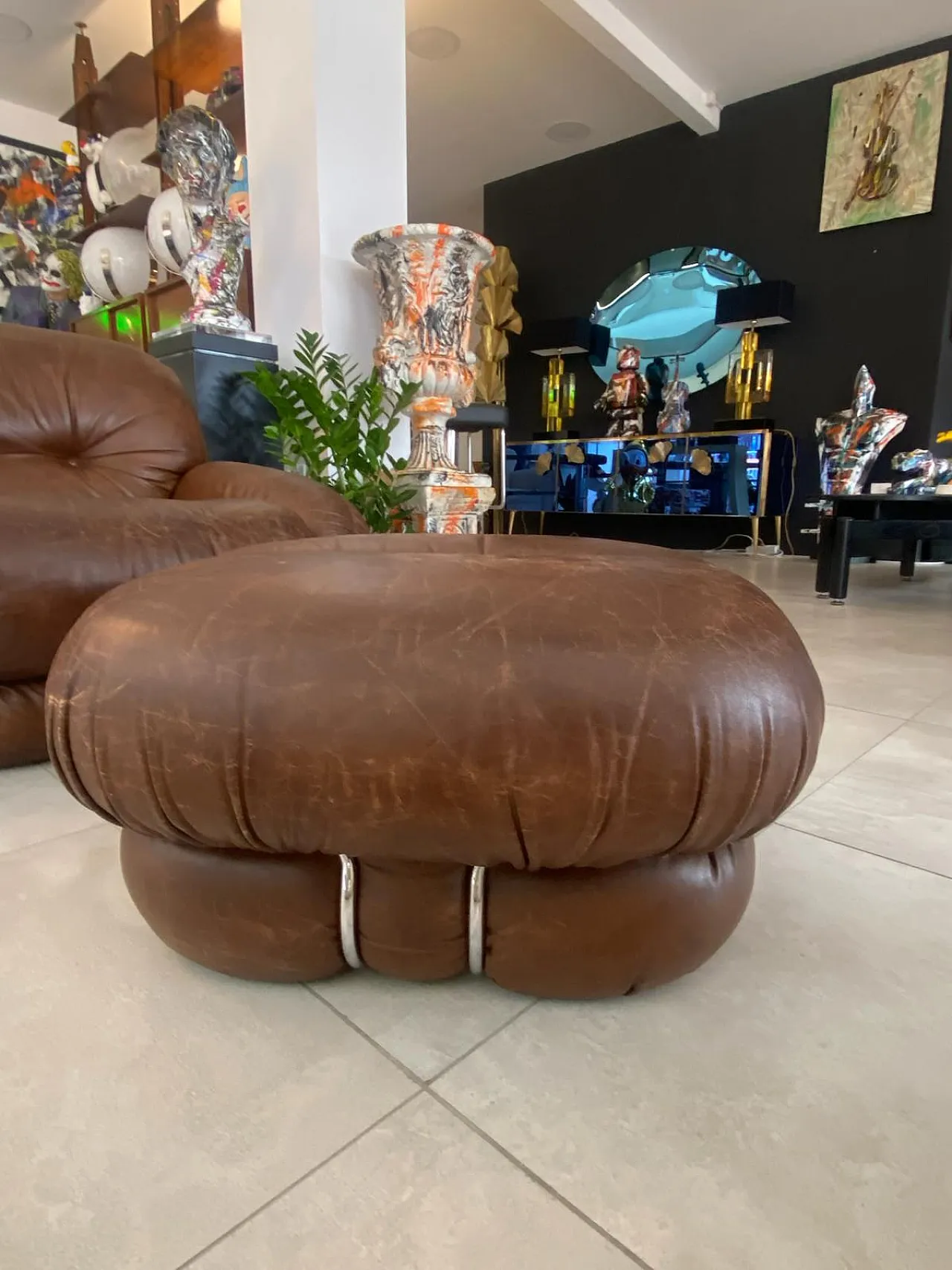 Poltrona Okay by Adriano Piazzesi, anni '70 6