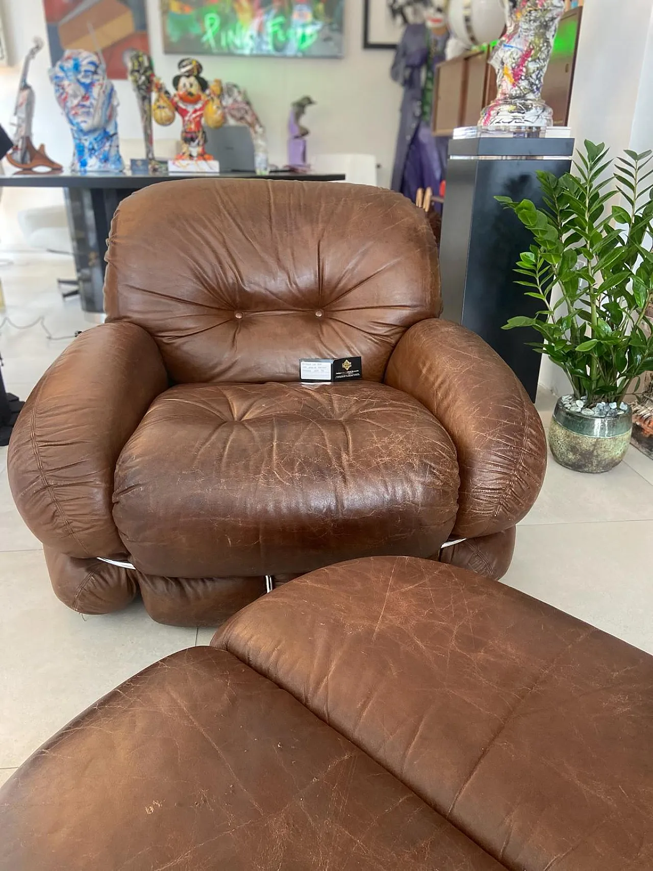 Poltrona Okay by Adriano Piazzesi, anni '70 7