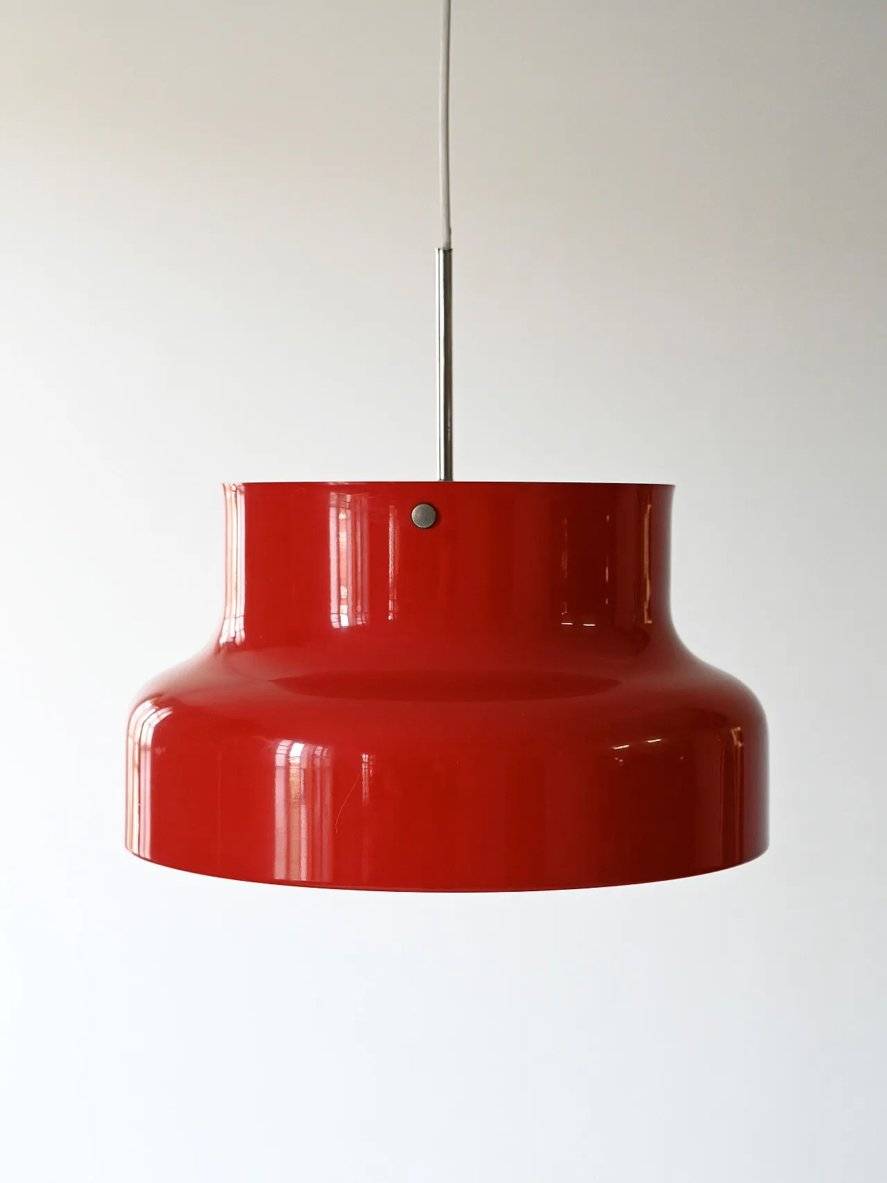 Red "Bumling" pendant lamp by Anders Pehrson 3