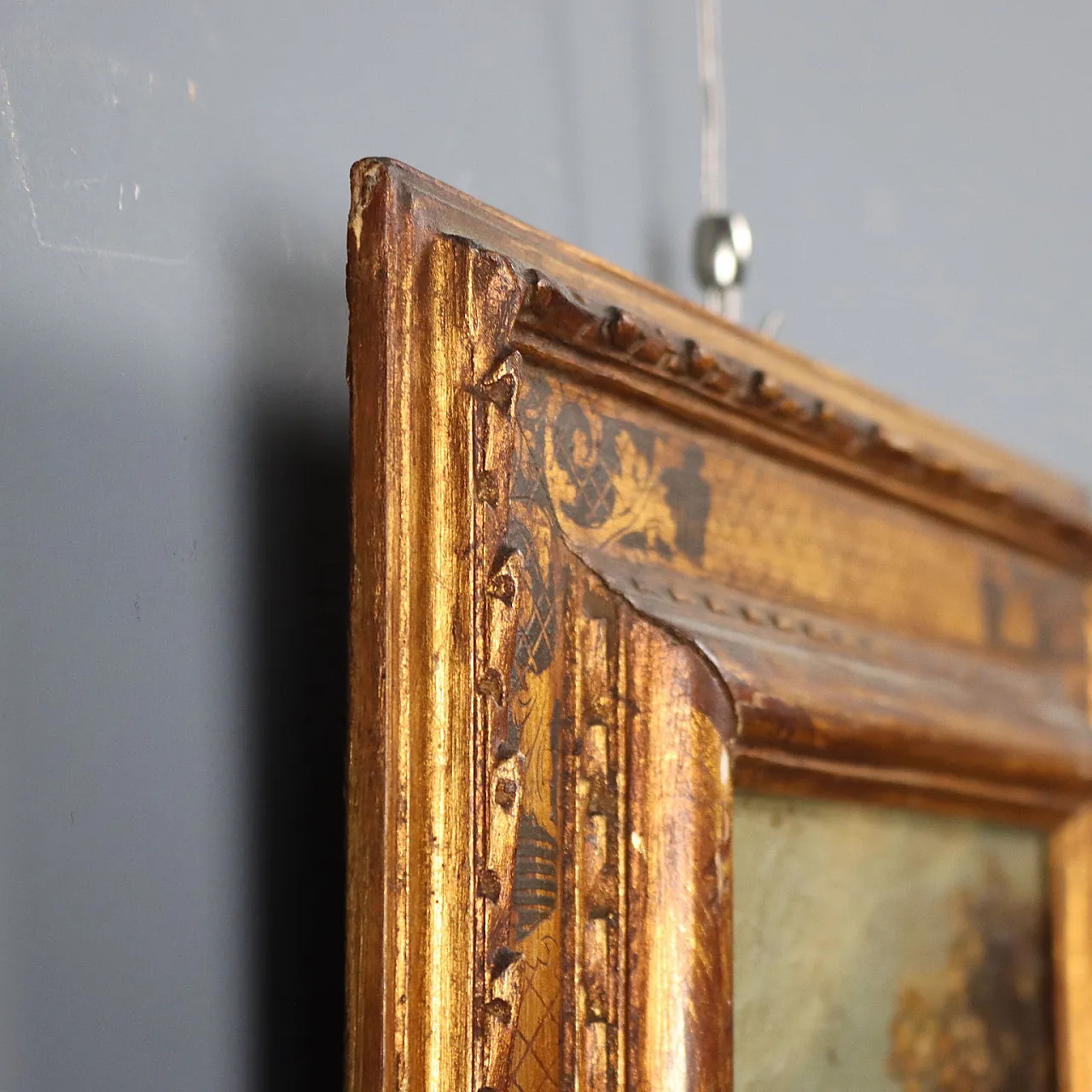 Coppia di paesaggi, olio su tela, '700 9