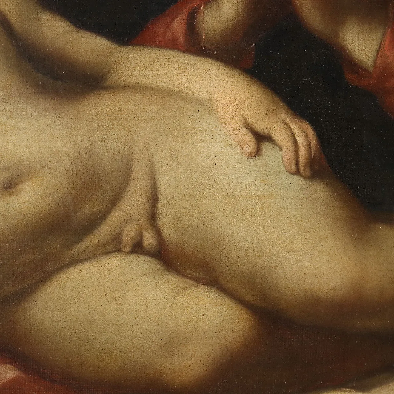 Scena biblica, olio su tela, '700 5