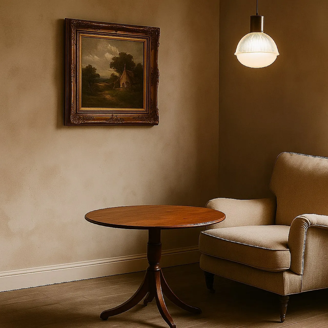 Tavolo a vela in mogano e bronzo, metà '800 2