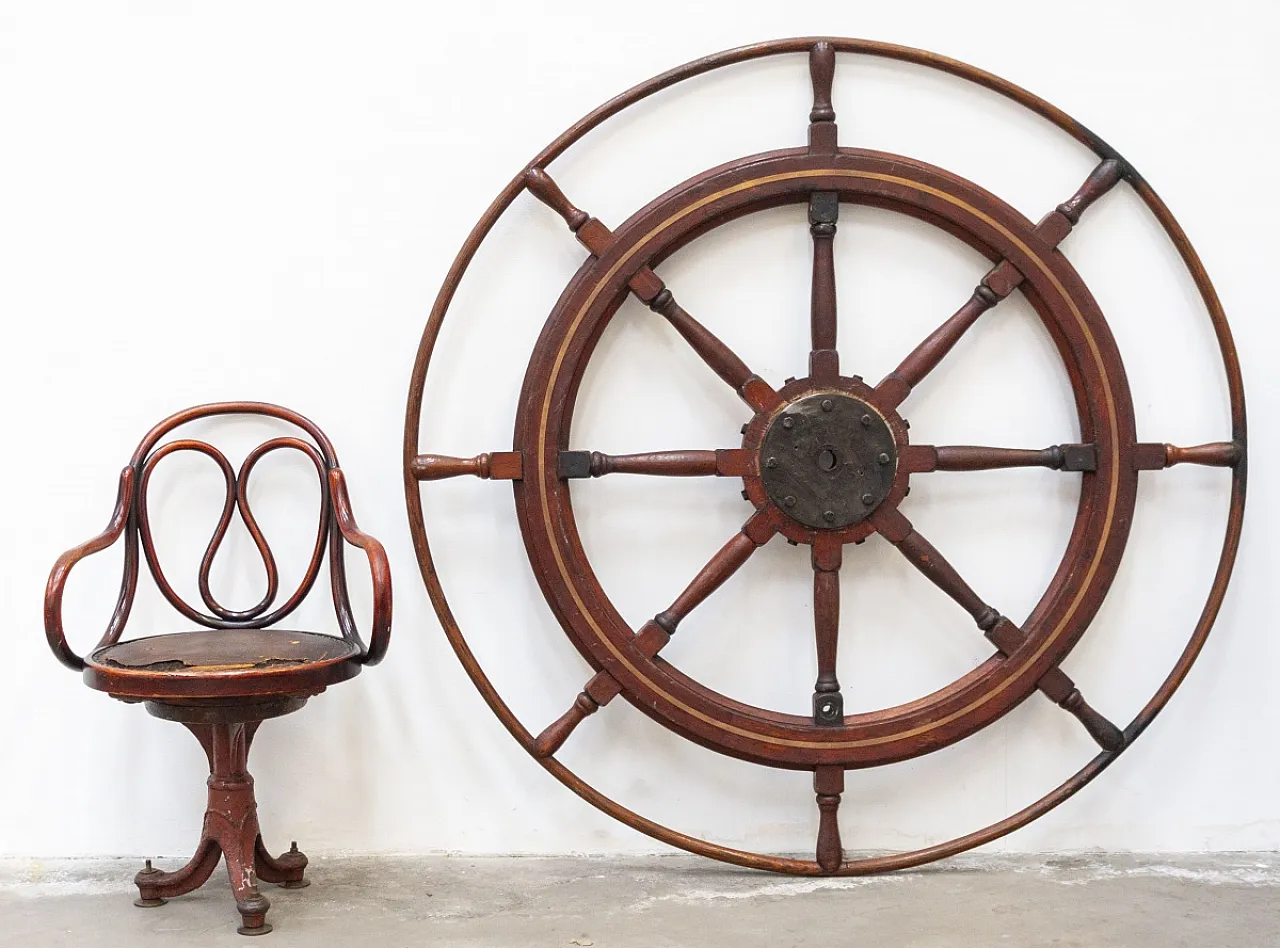 Timone della nave, fine del XIX secolo 10