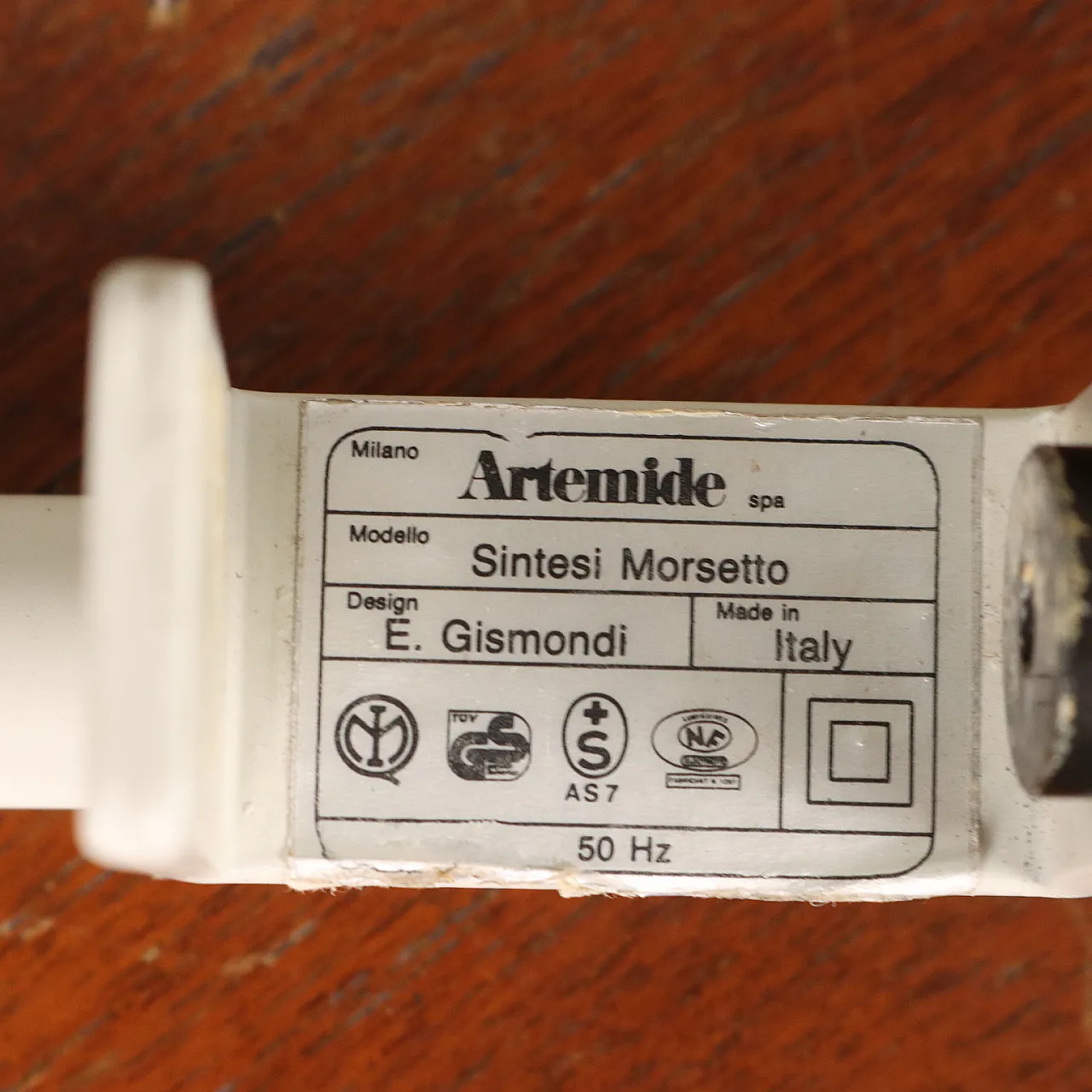 Lampada Sintesi Morsetto di Ernesto Gismondi per Artemide, fine '900 8