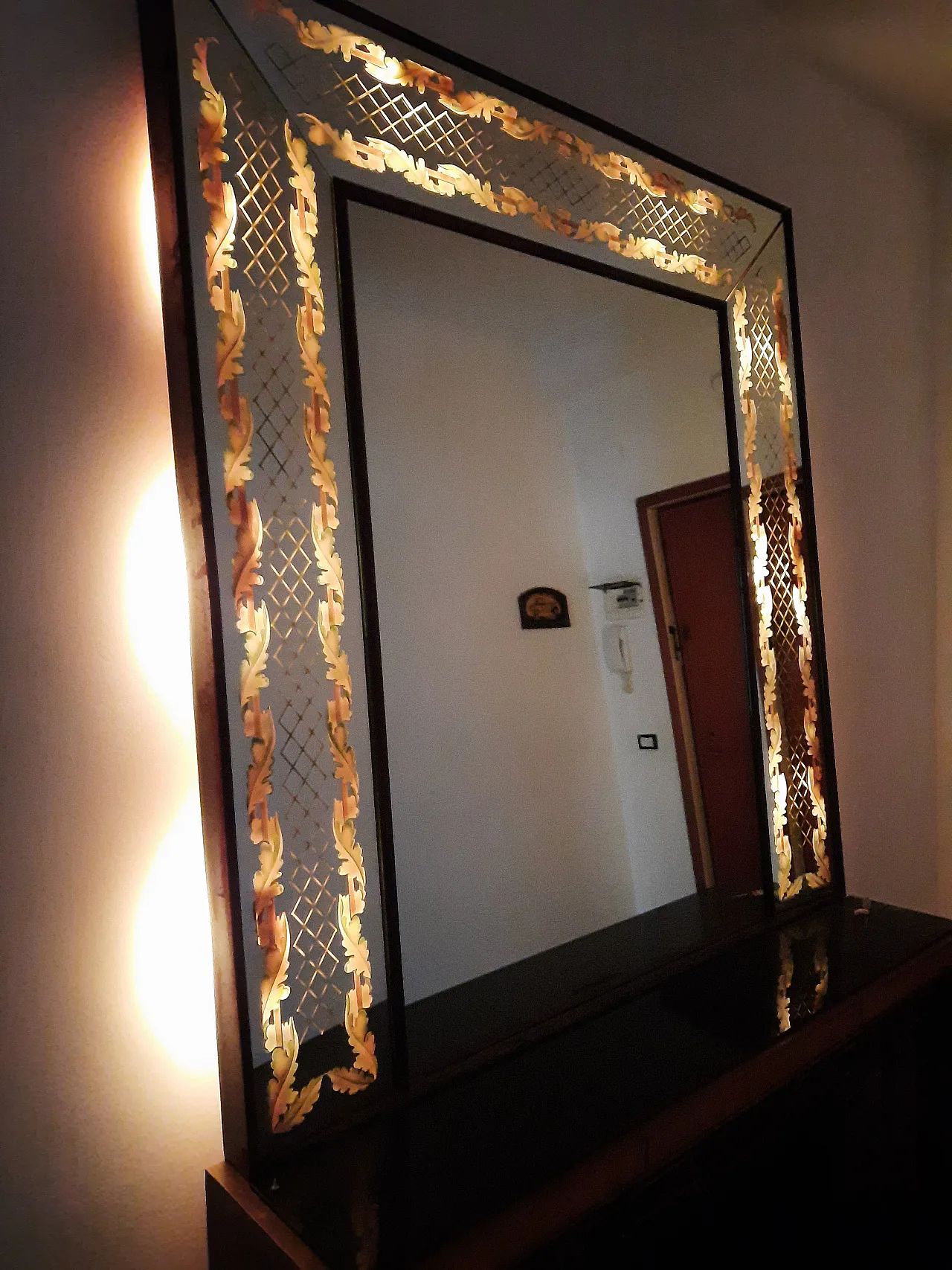 Mobile con specchiera di Luigi Brusotti, anni '40 2