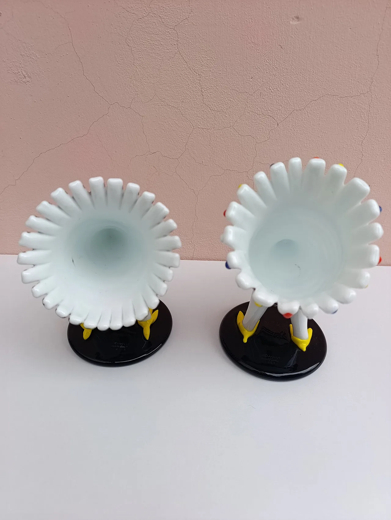 Pair of Fulvio Bianconi sculptures, 60s 2