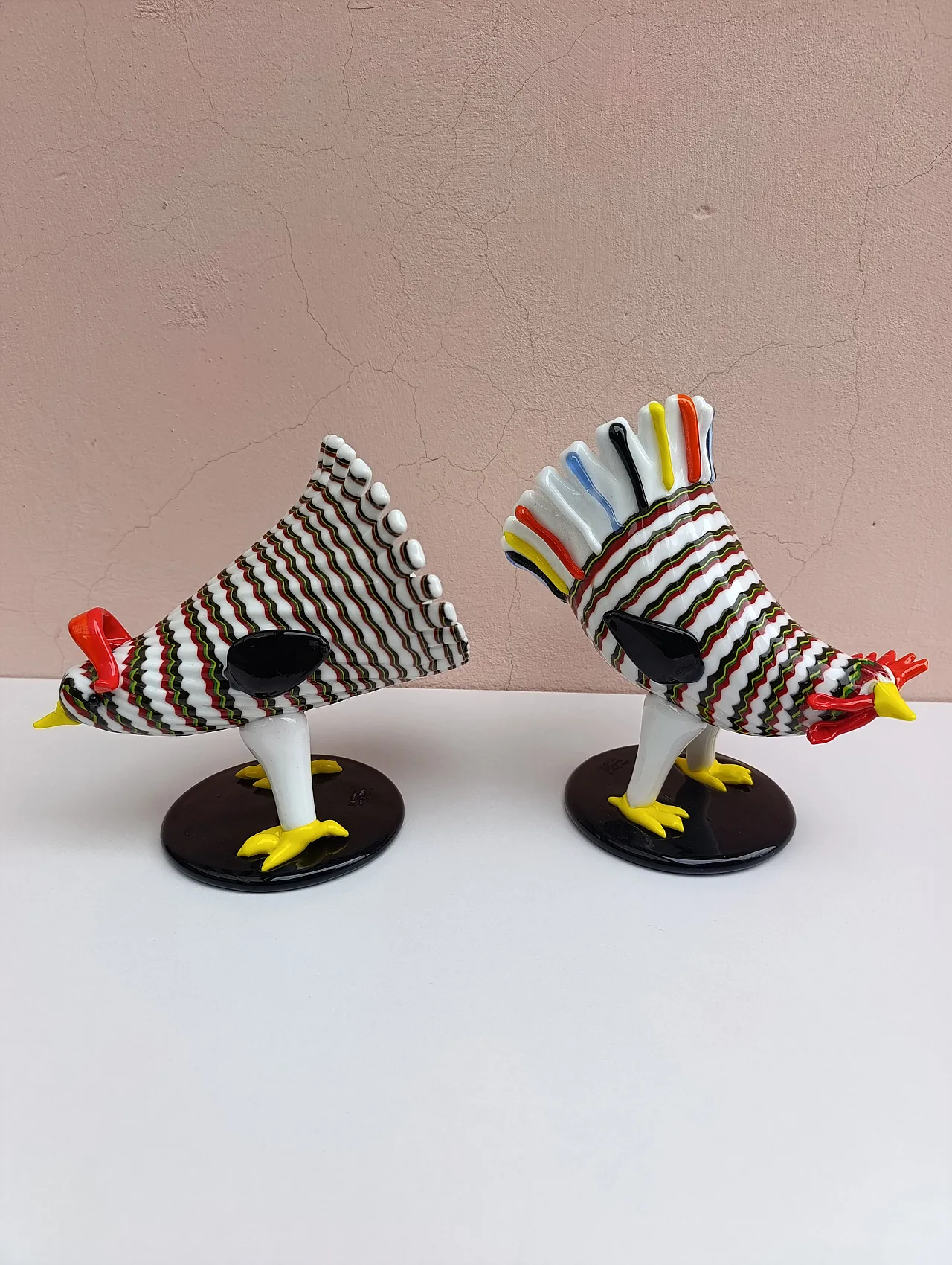 Pair of Fulvio Bianconi sculptures, 60s 3