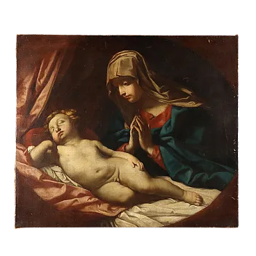 Scena biblica, olio su tela, '700