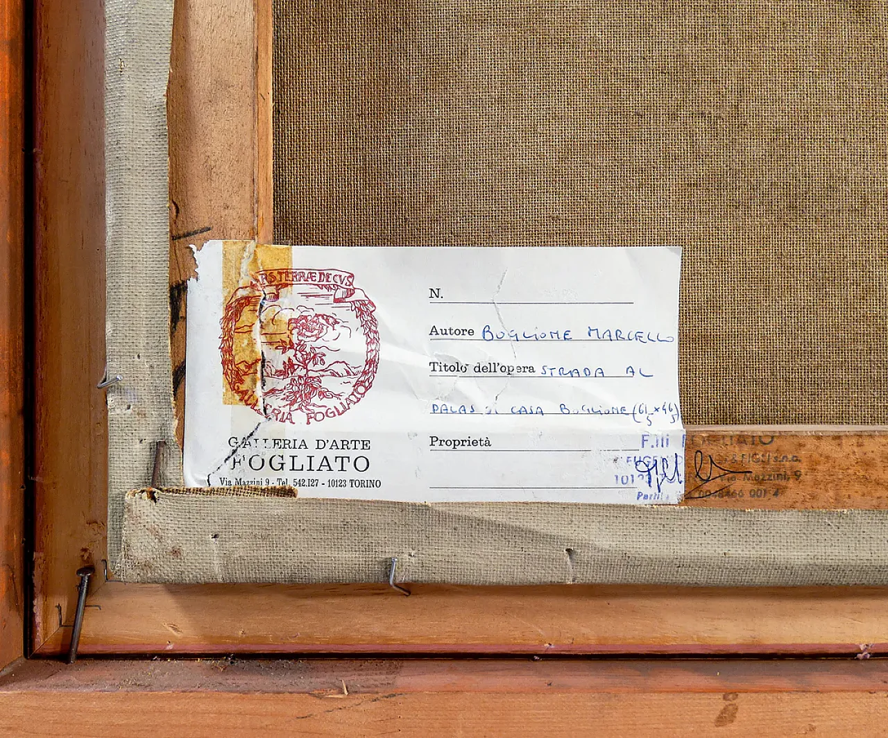 Road to the Palas of the Boglione House by Marcello Boglione, 1940s 12