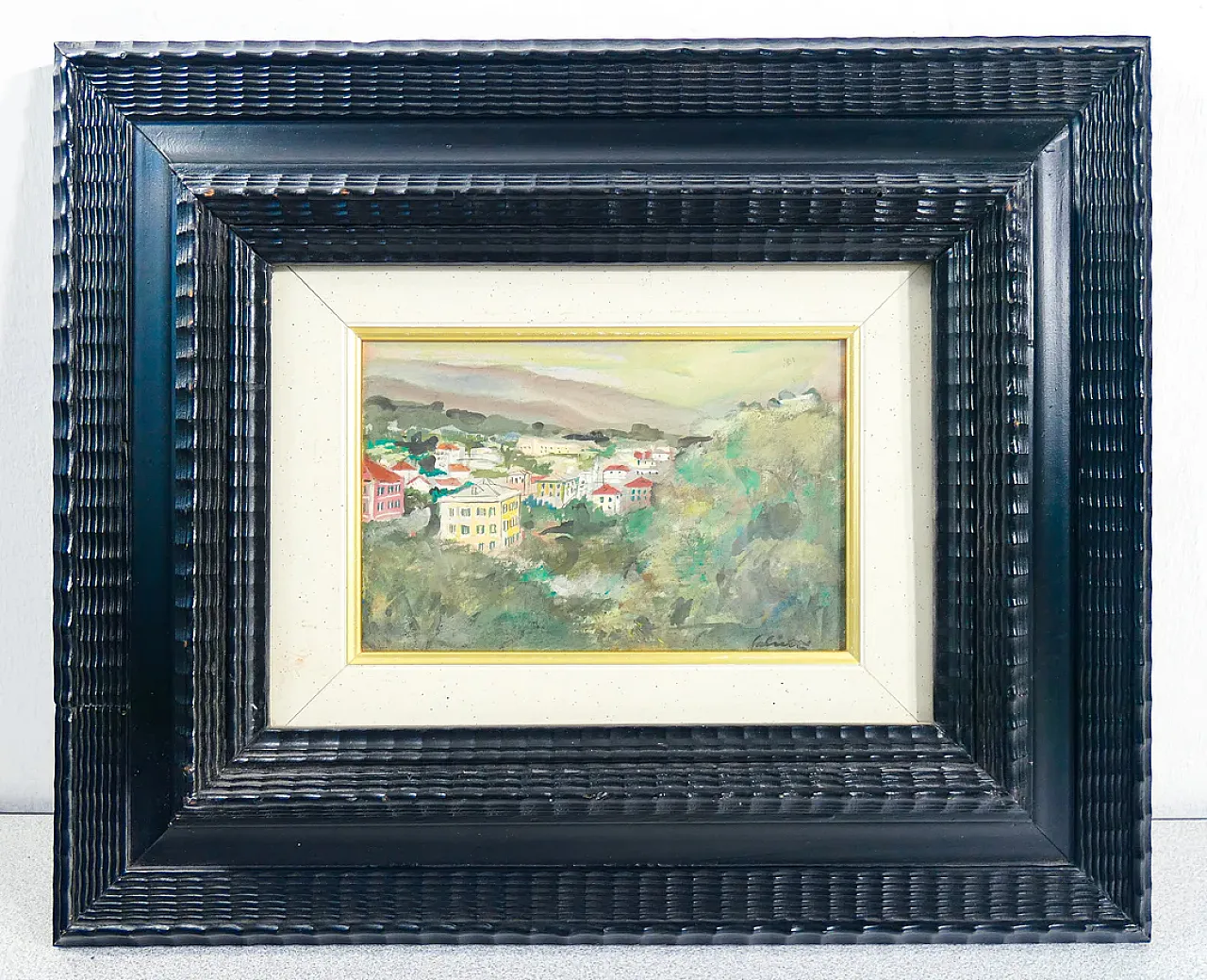 Paesaggio ligure di Alberto Salietti, primo '900 1