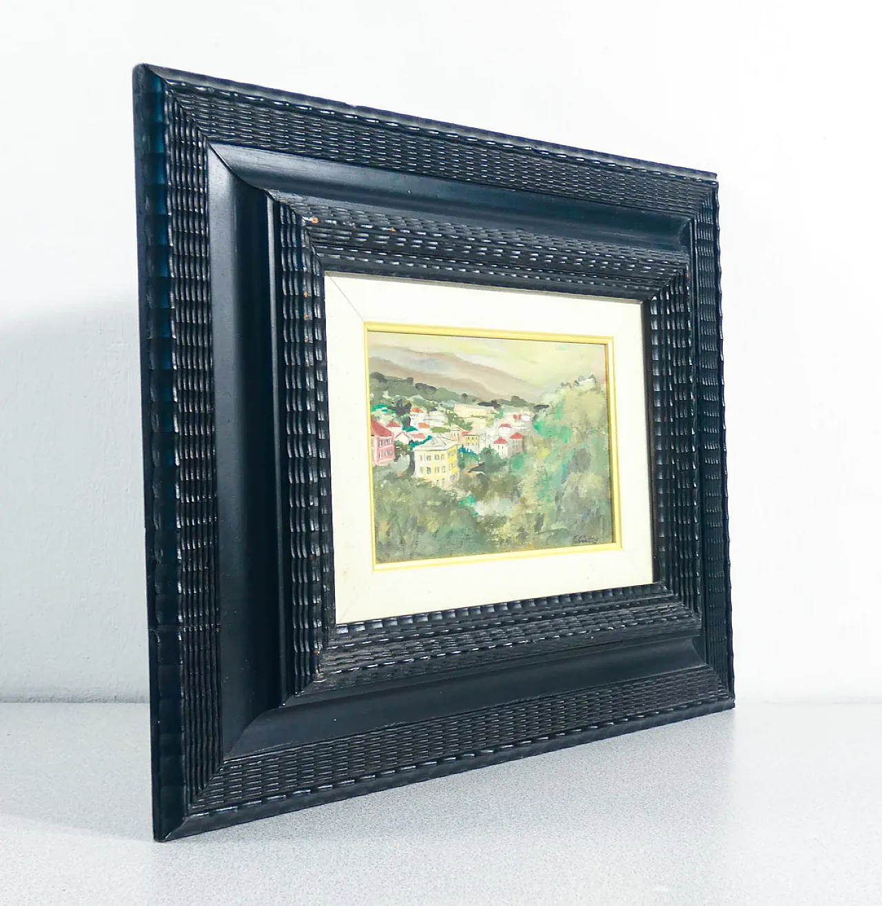 Paesaggio ligure di Alberto Salietti, primo '900 6