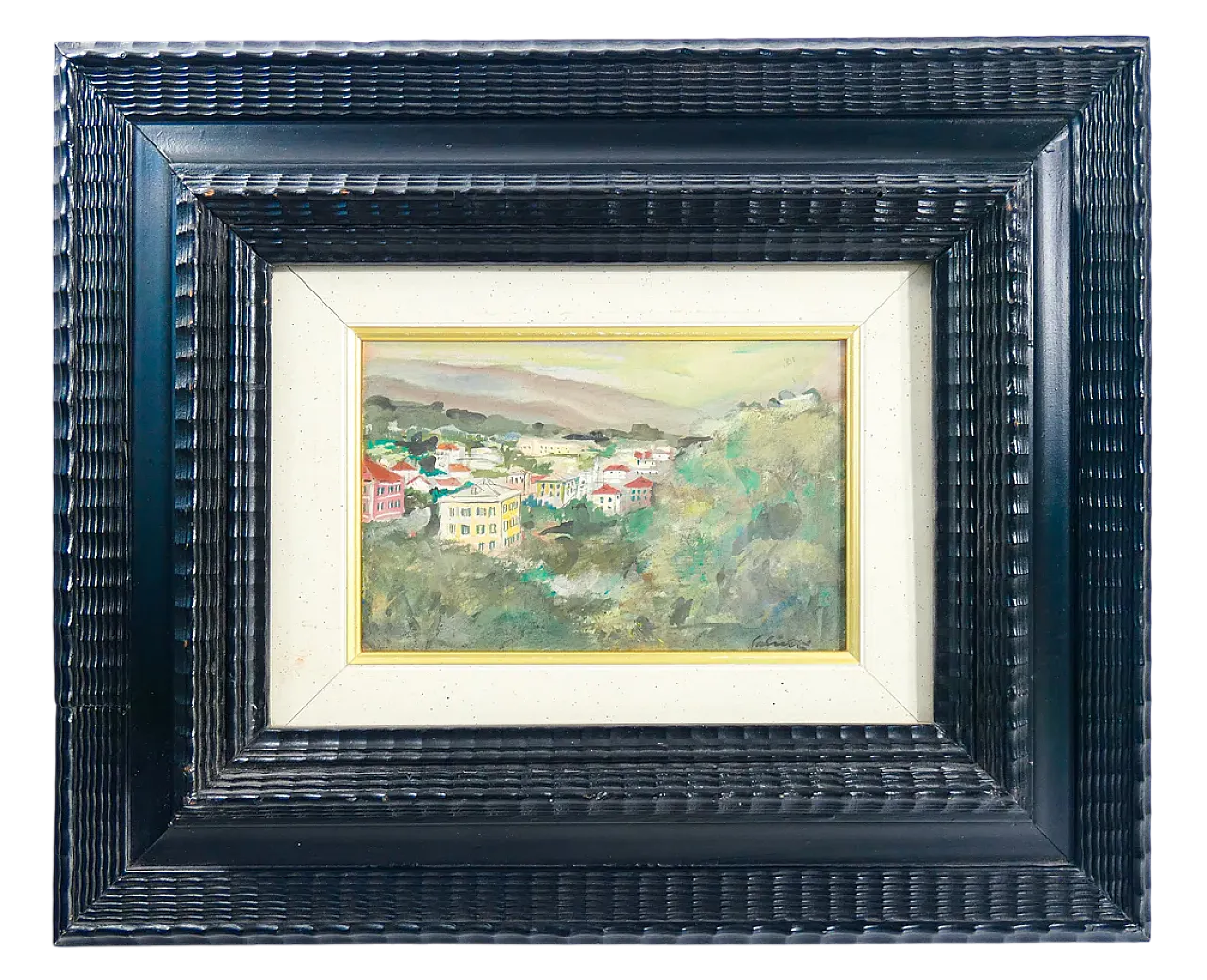 Paesaggio ligure di Alberto Salietti, primo '900 9