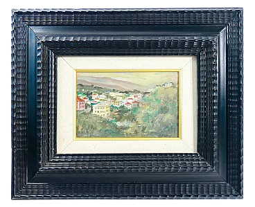 Paesaggio ligure di Alberto Salietti, primo '900