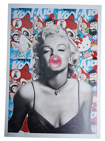 Death NYC, litografia, anni 2000