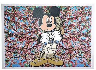 Death NYC, litografia, anni 2000