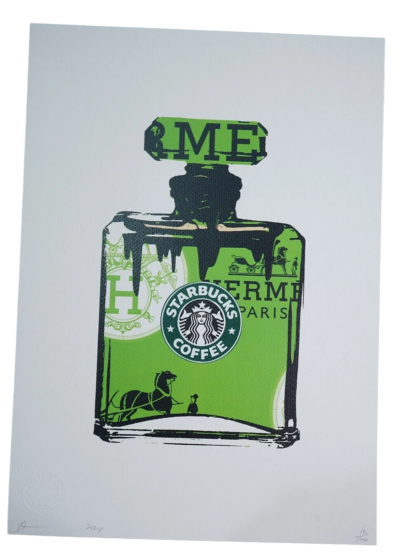 Death NYC, lithograph, 2000s 7