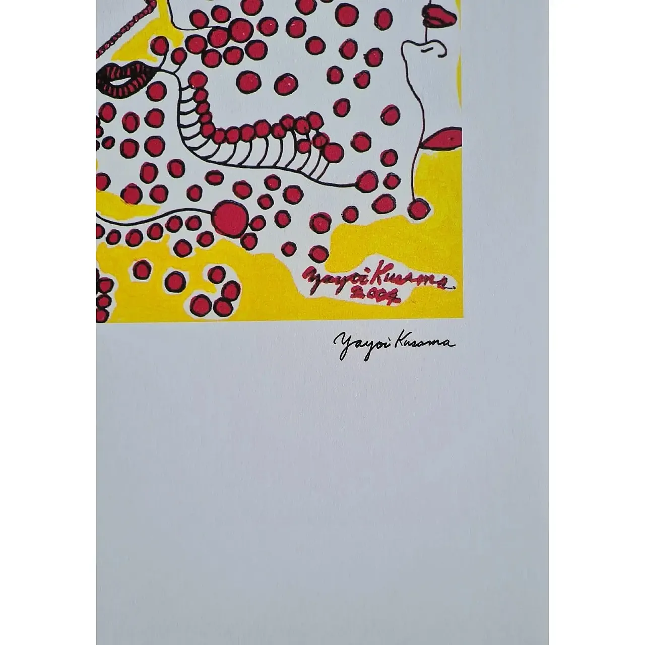 Girls Aaa by Yayoi Kusama, lithograph, 1990s 4