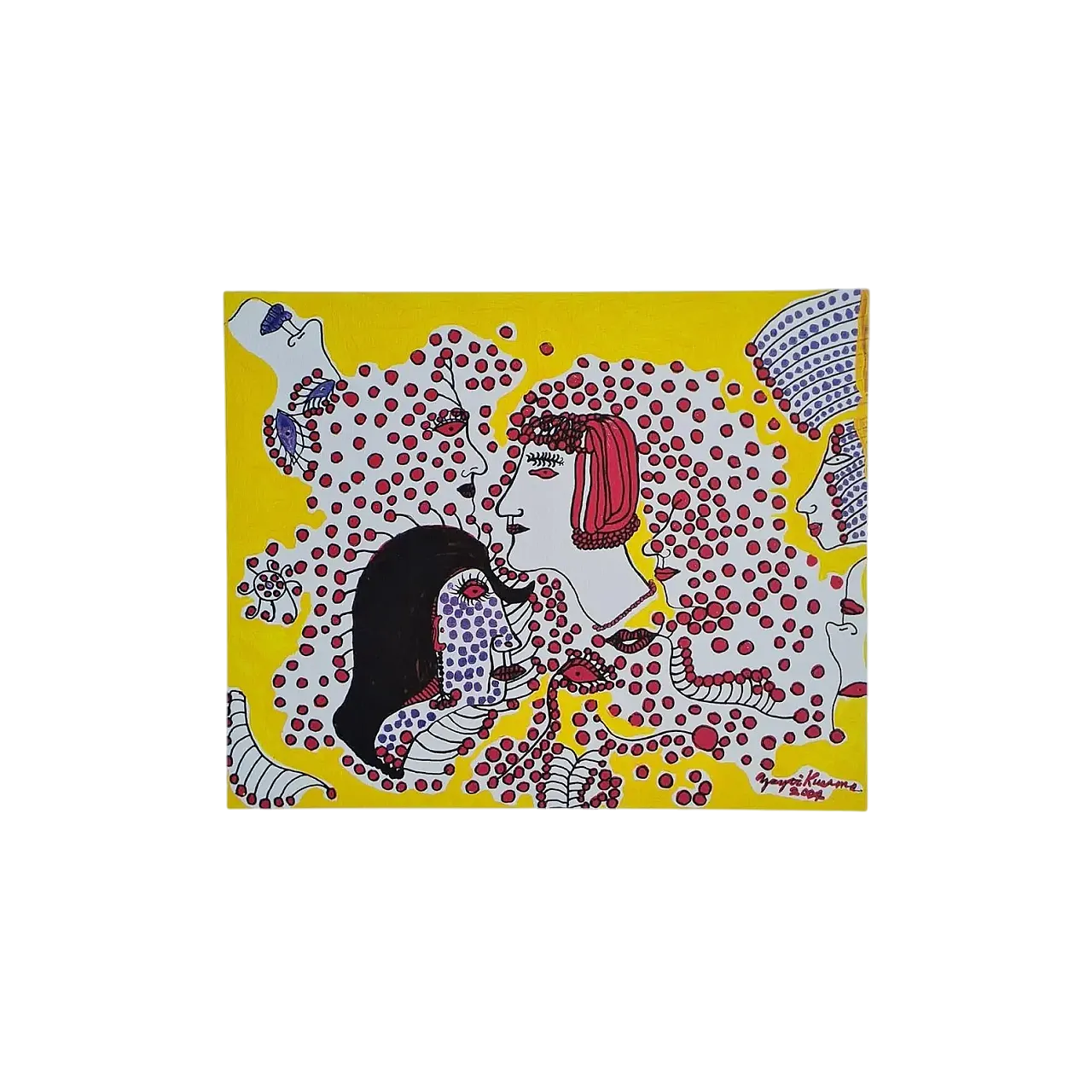 Girls Aaa by Yayoi Kusama, lithograph, 1990s 9