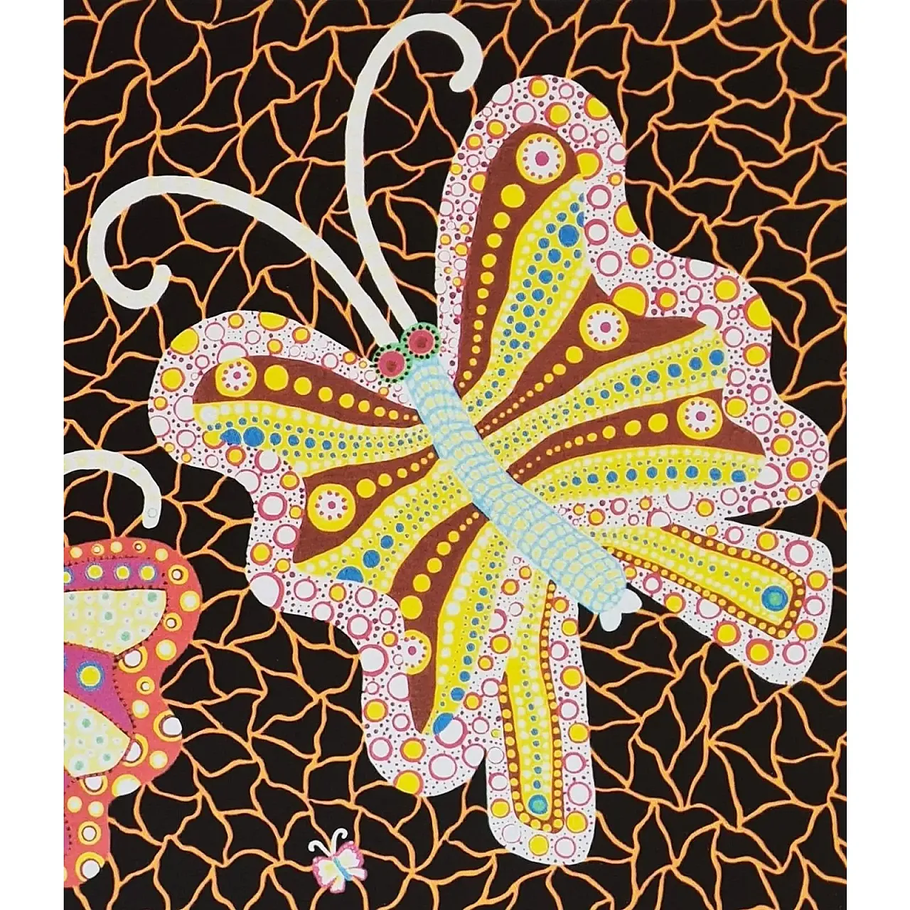 Yayoi Kusama, Farfalle, litografia, anni '90 5