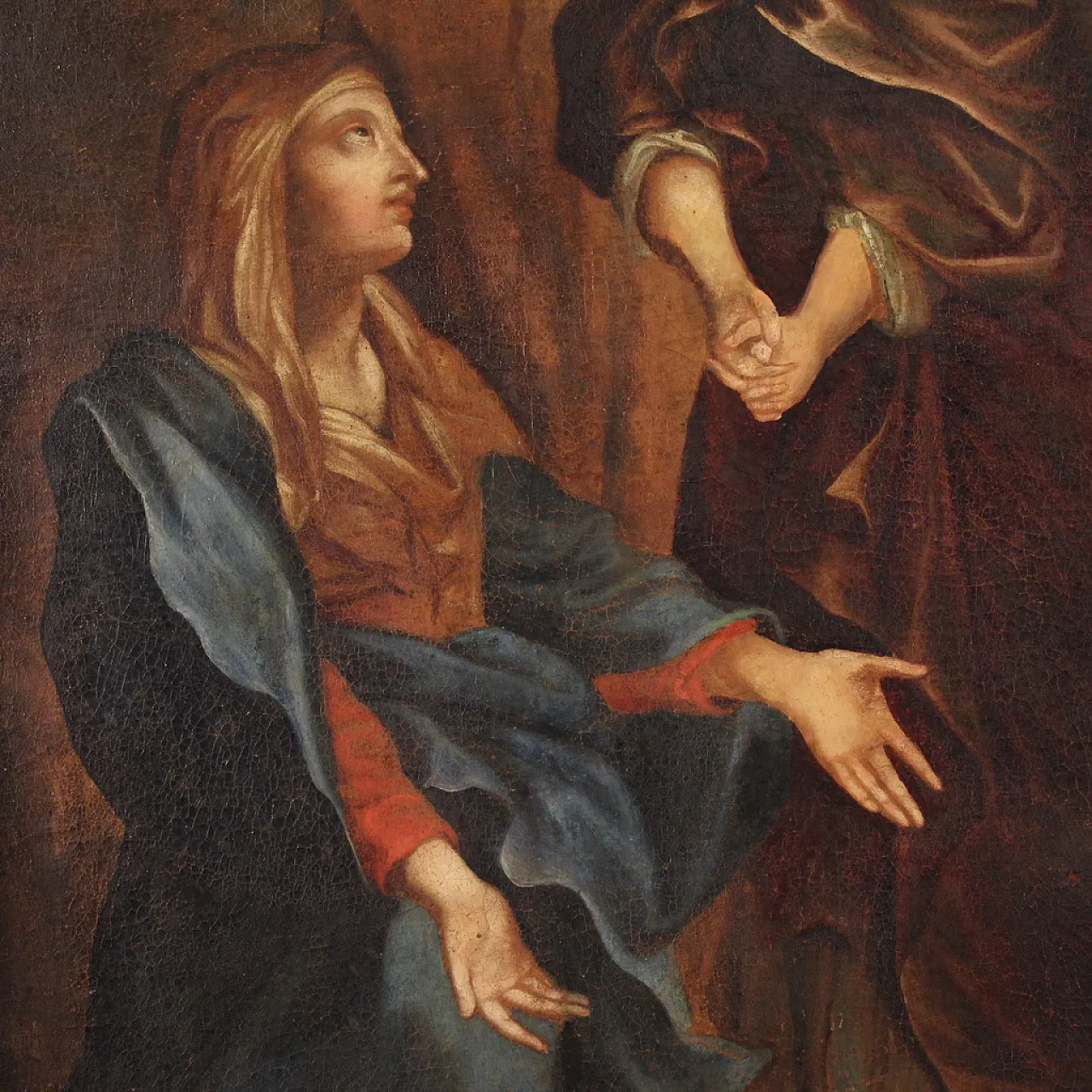 Italian painting, Lamentation over the Dead Christ, 17th century 15