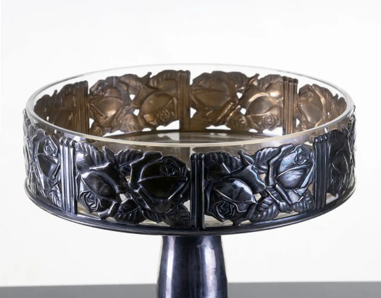 Ciotola con piedistallo Art Déco, inizio '900 2