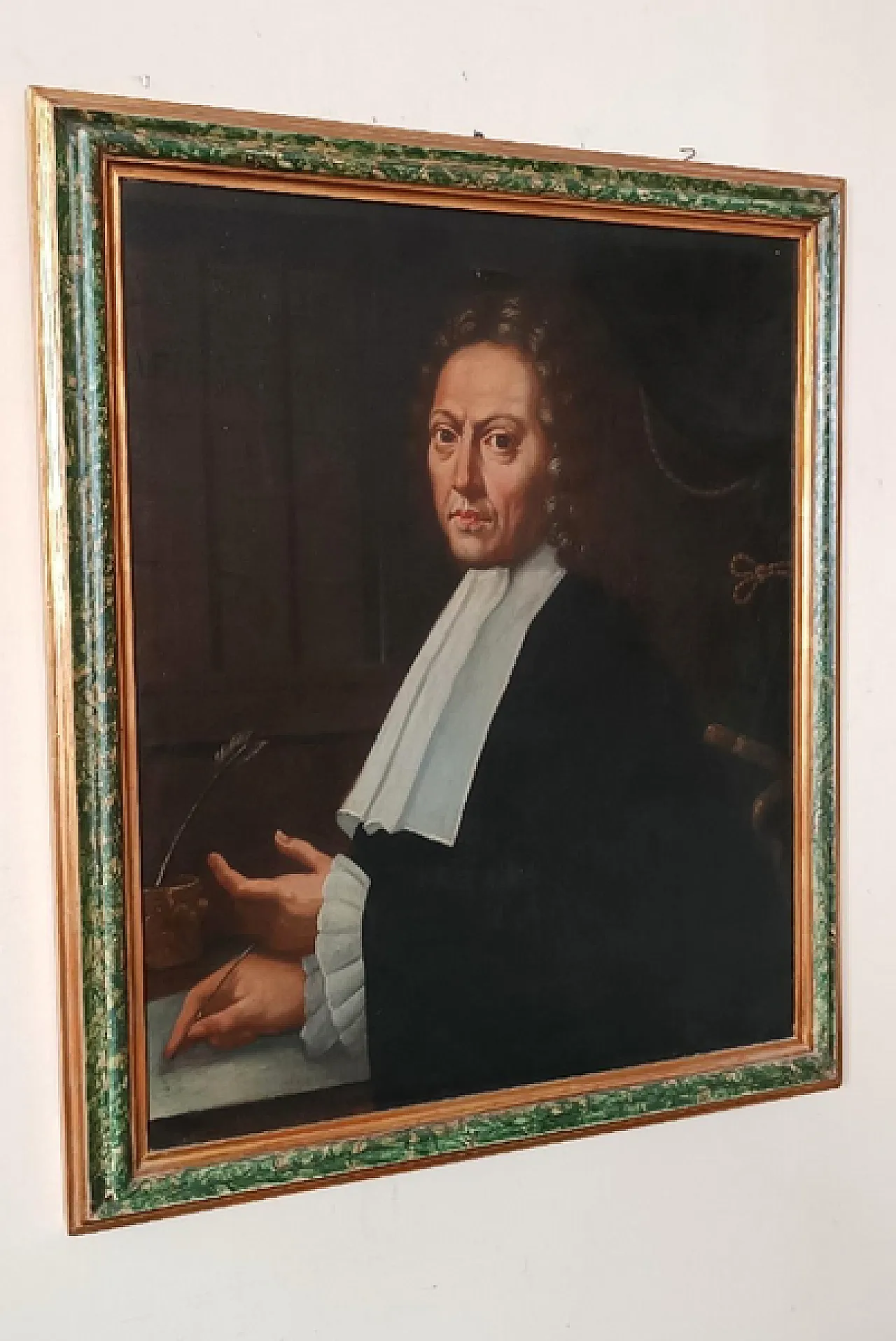 Painting, portrait of magistrate, late 17th century 2