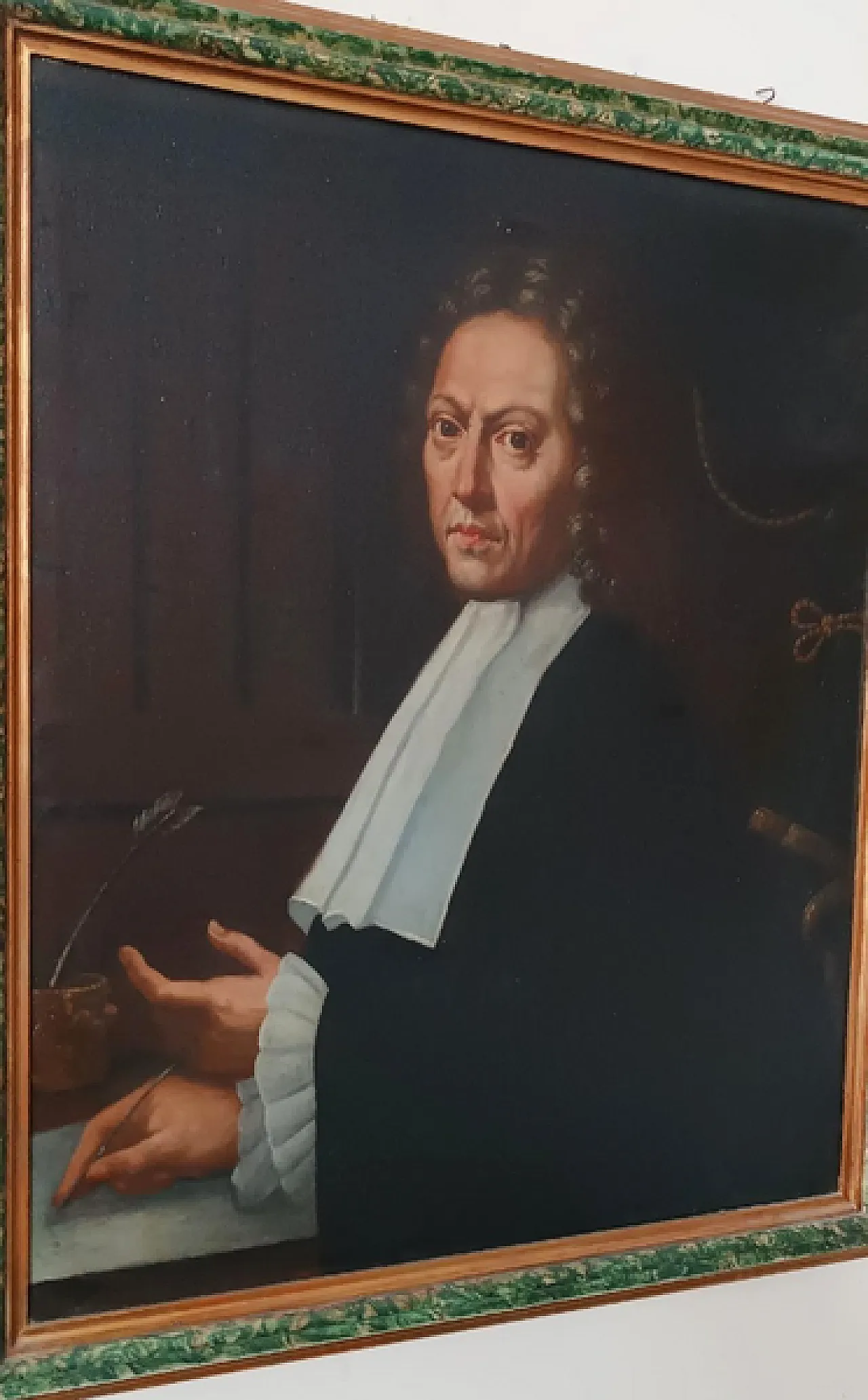 Painting, portrait of magistrate, late 17th century 5