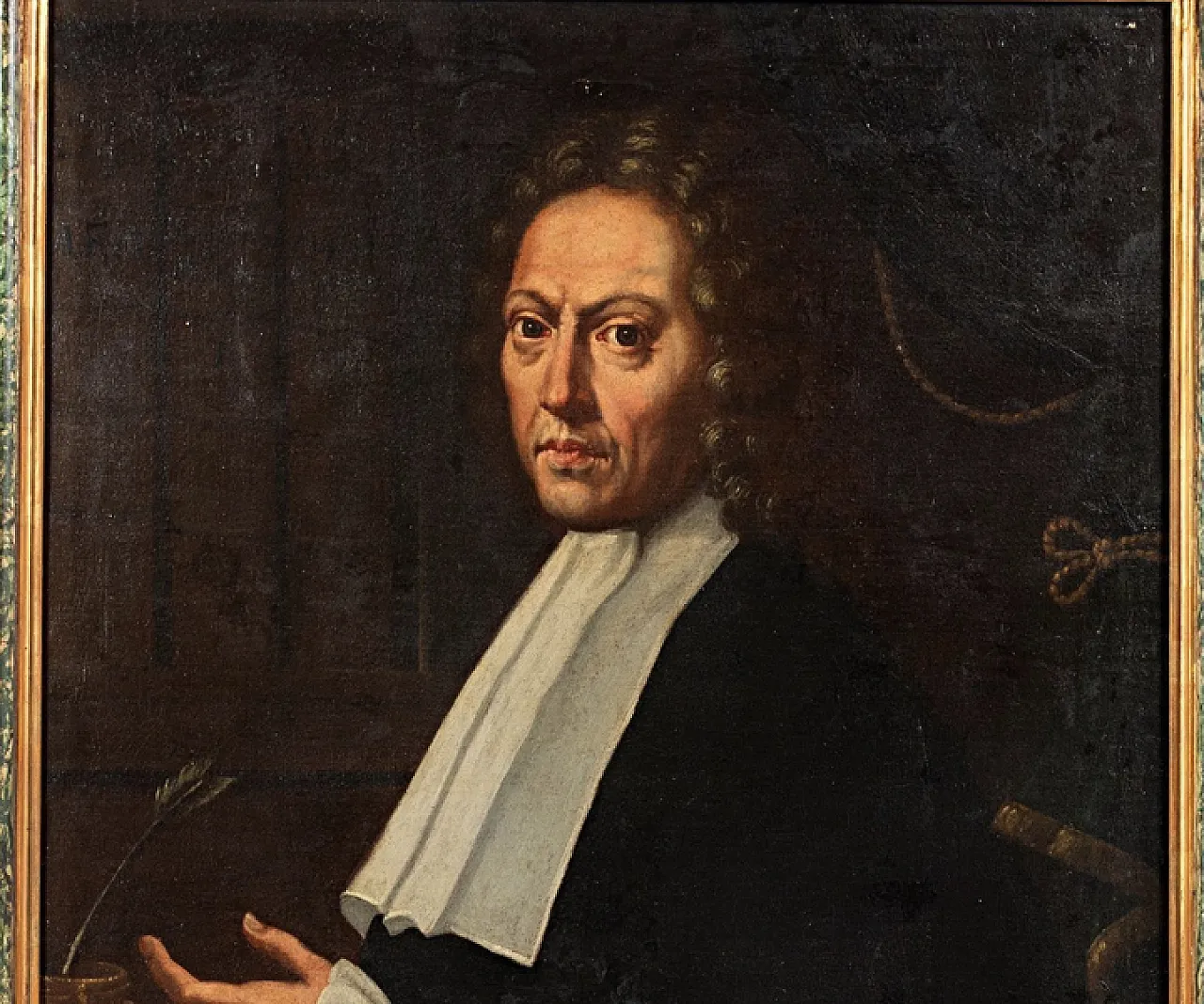 Painting, portrait of magistrate, late 17th century 9