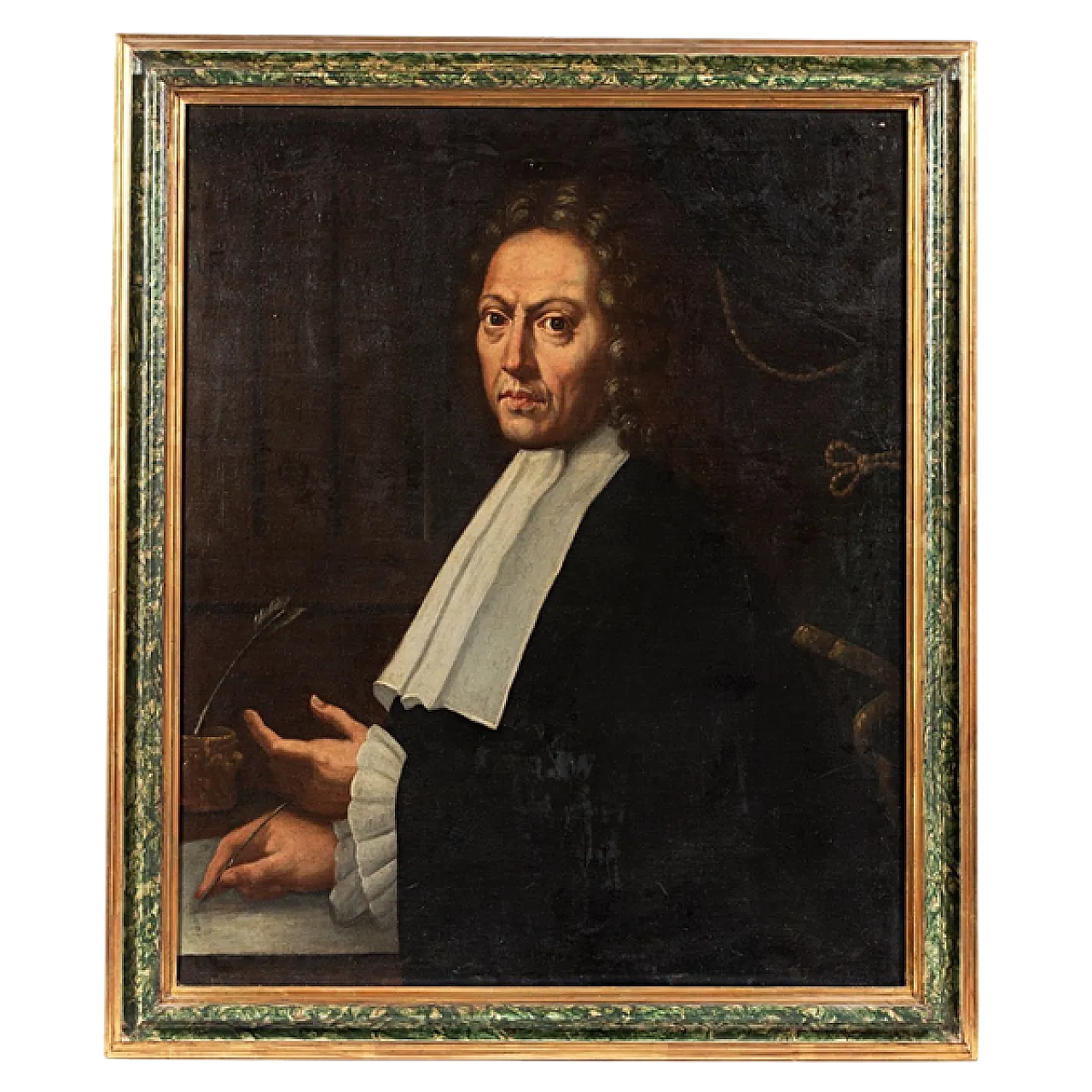 Painting, portrait of magistrate, late 17th century 12