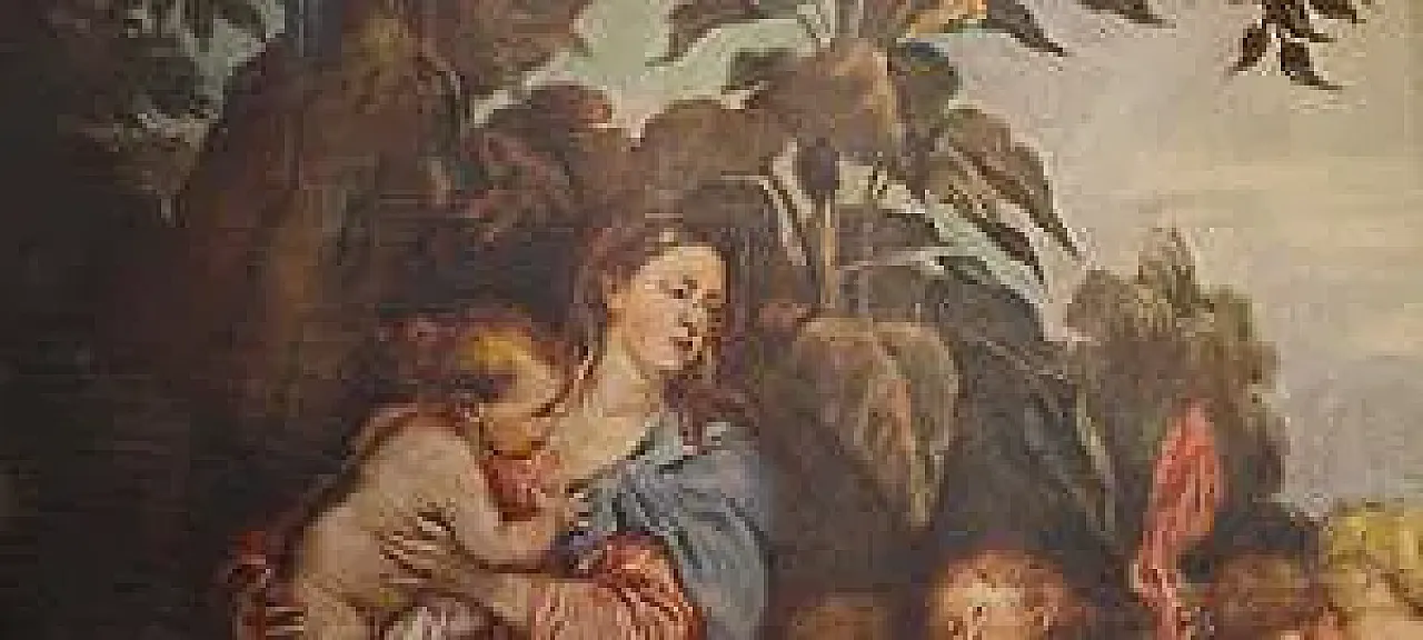 Rest on the Flight into Egypt, oil on canvas, 1960s 2