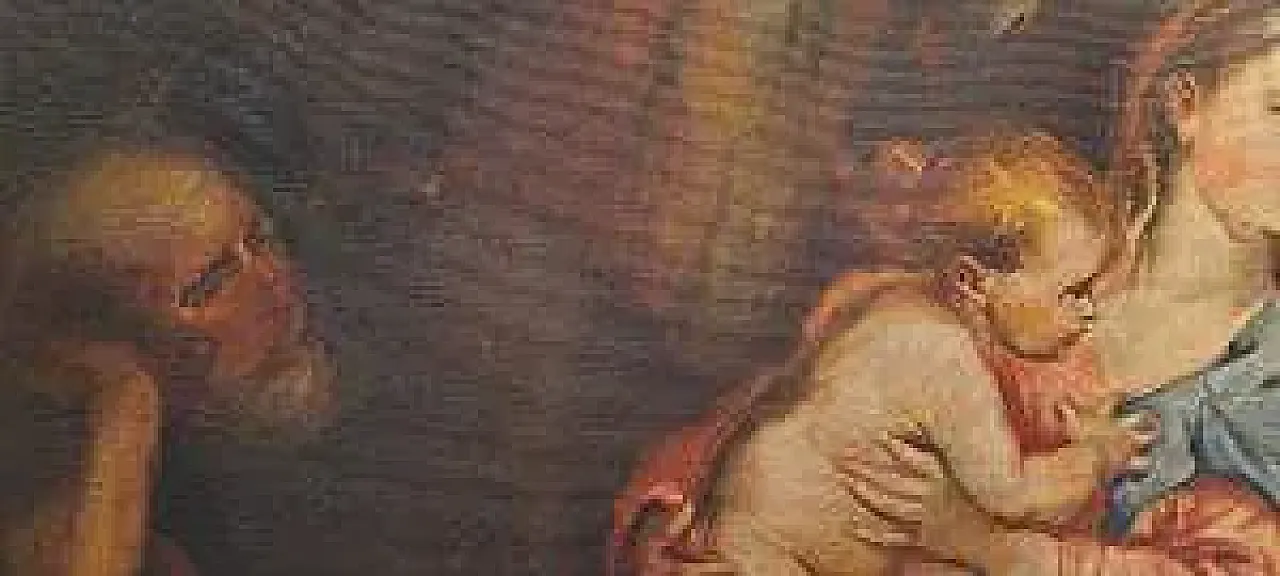 Rest on the Flight into Egypt, oil on canvas, 1960s 4