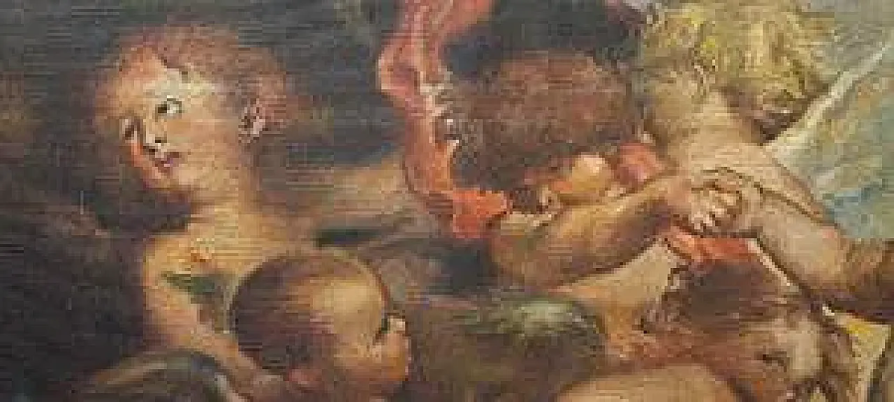 Rest on the Flight into Egypt, oil on canvas, 1960s 7