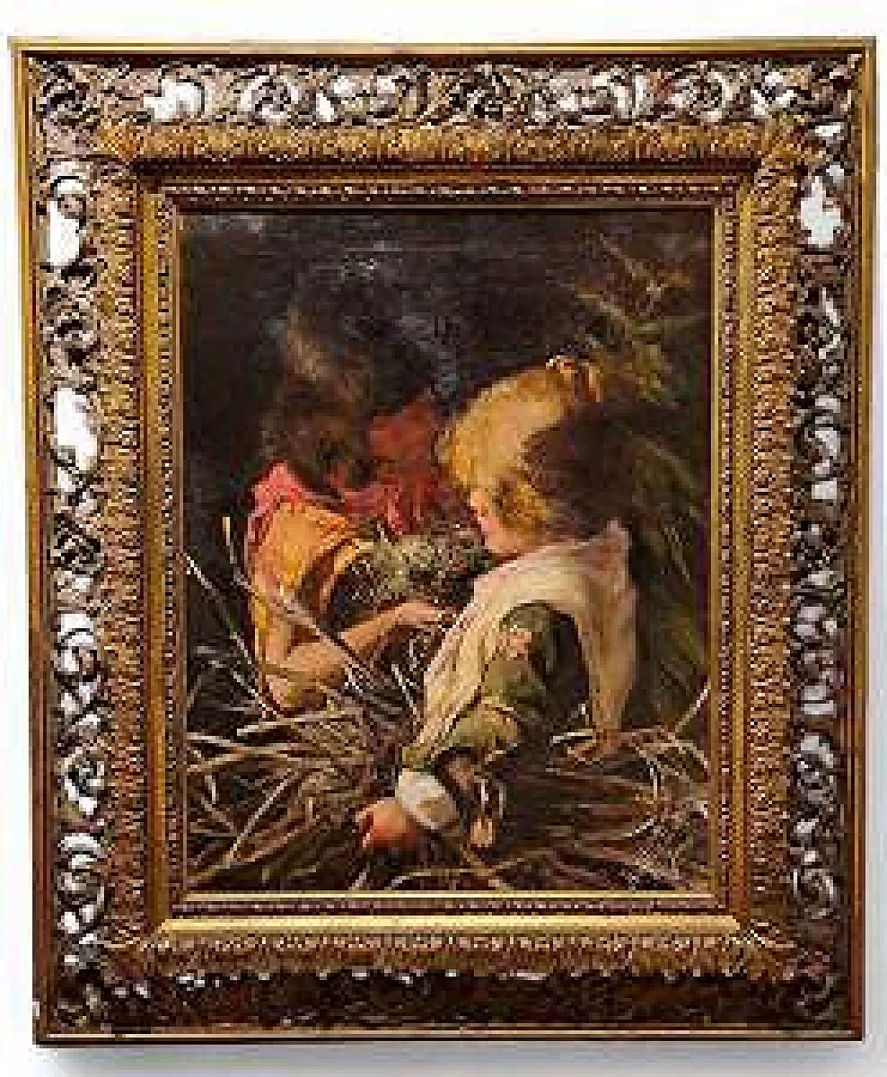 Argelia Butti's Nest, oil on canvas, late 19th century 1