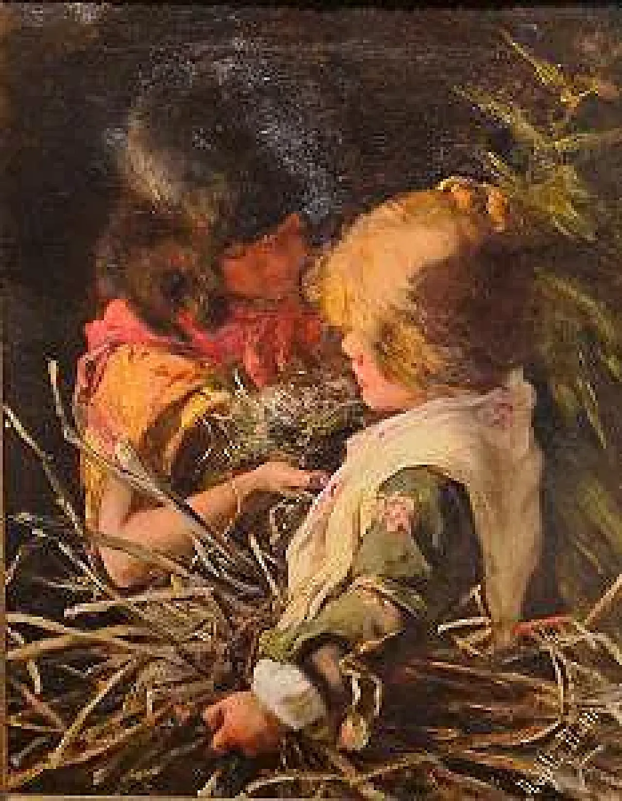 Argelia Butti's Nest, oil on canvas, late 19th century 2
