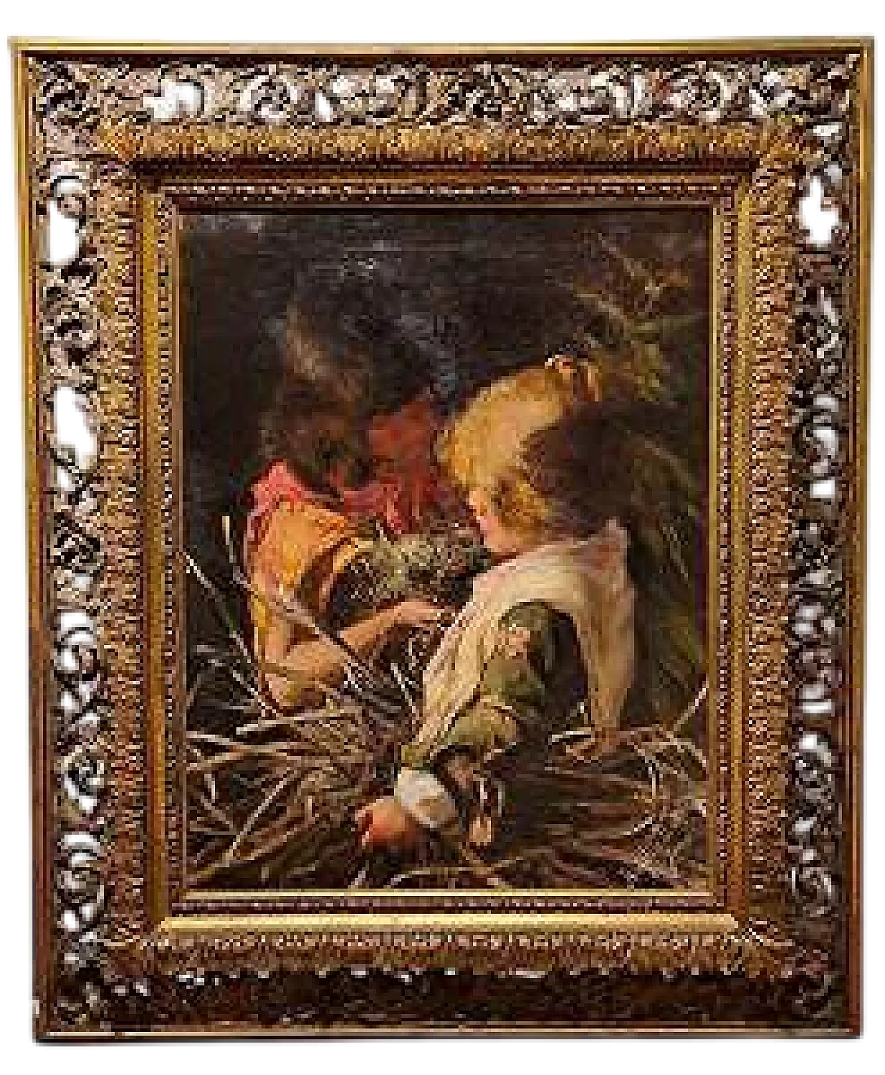 Argelia Butti's Nest, oil on canvas, late 19th century 9