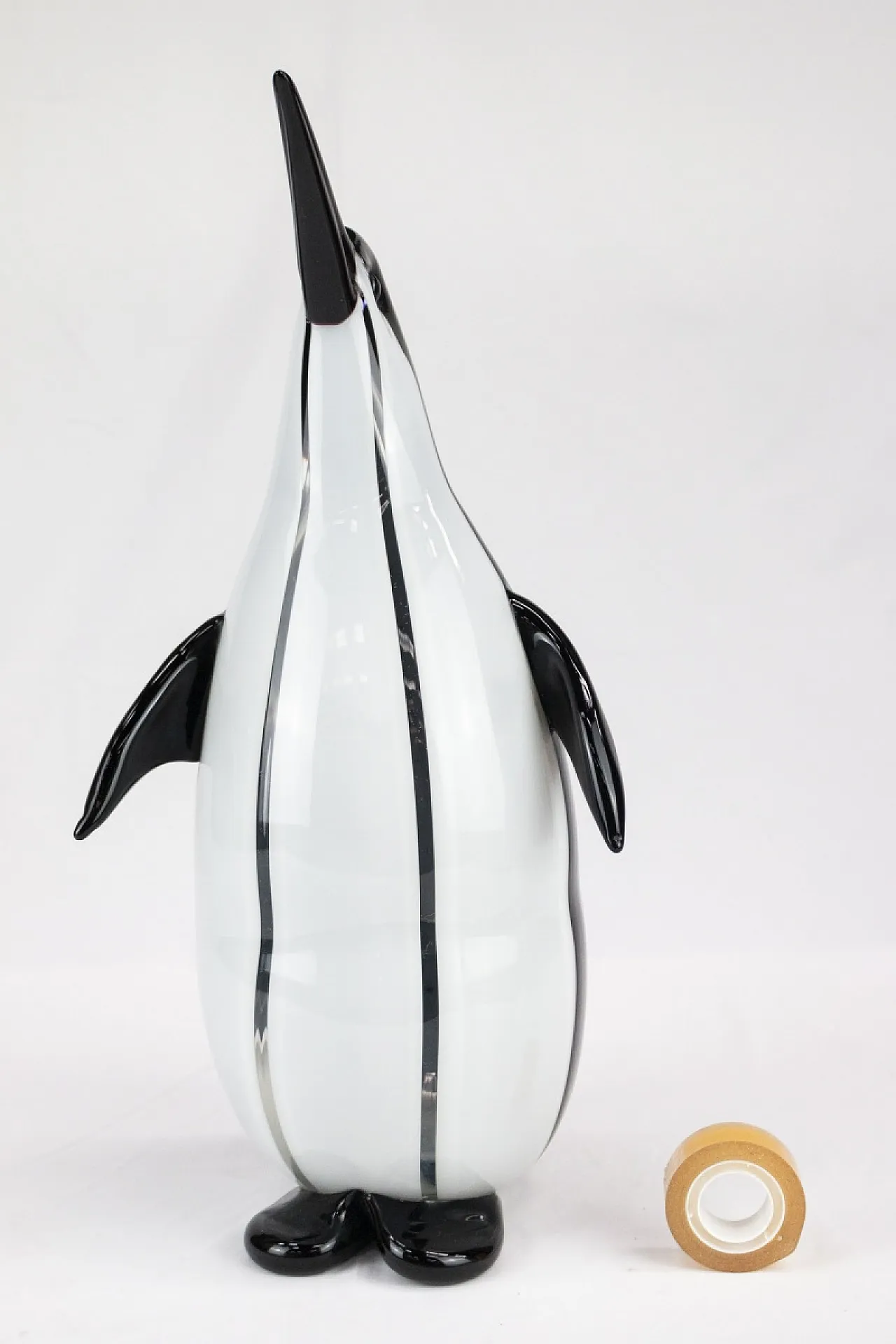 Pinguino in vetro di Murano di S. Patané, anni '60 4