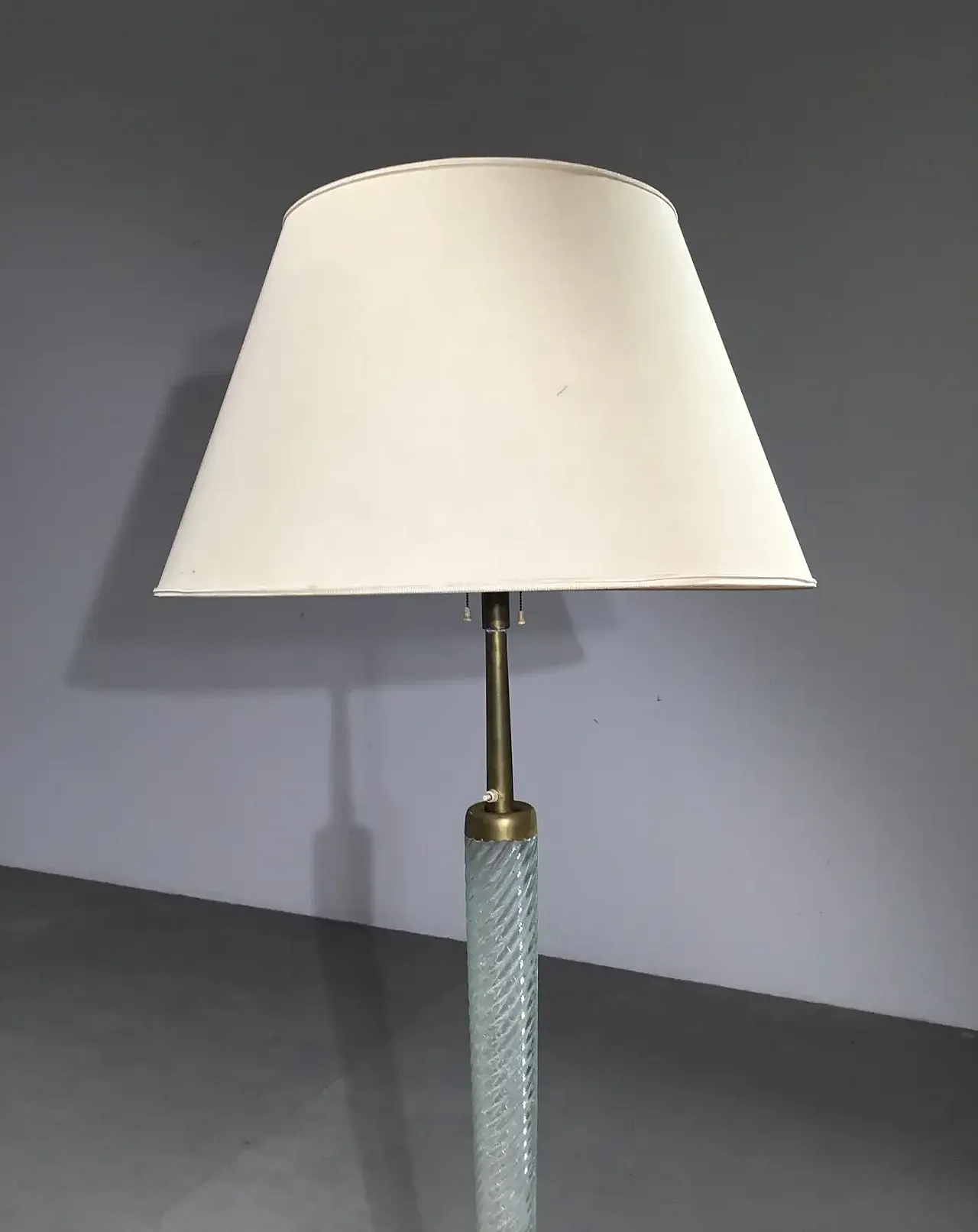 Floor lamp mod. 529 by Carlo Scarpa for Venini, 1940s 4