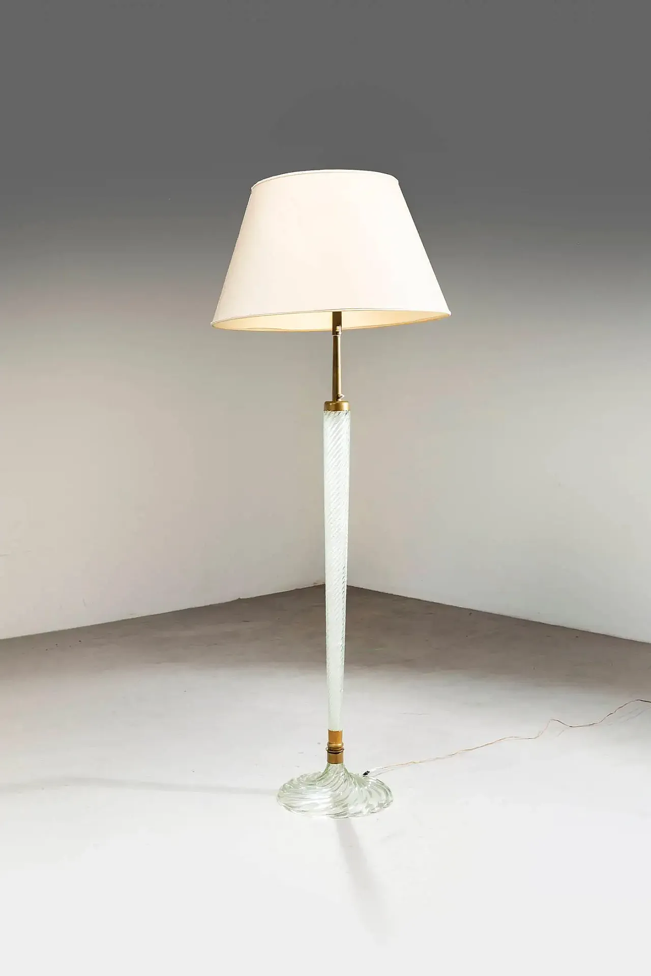 Floor lamp mod. 529 by Carlo Scarpa for Venini, 1940s 9