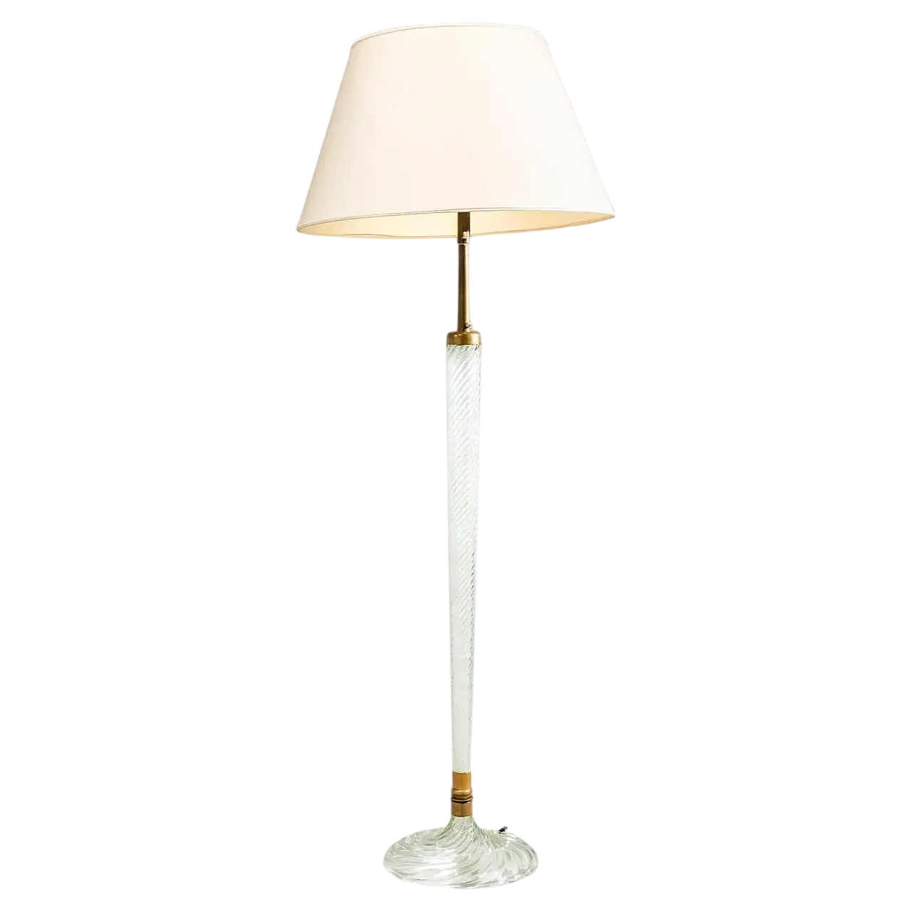 Floor lamp mod. 529 by Carlo Scarpa for Venini, 1940s 10