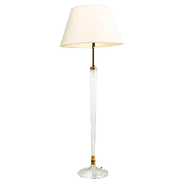 Lampada da terra mod. 529 di Carlo Scarpa per Venini, anni '40