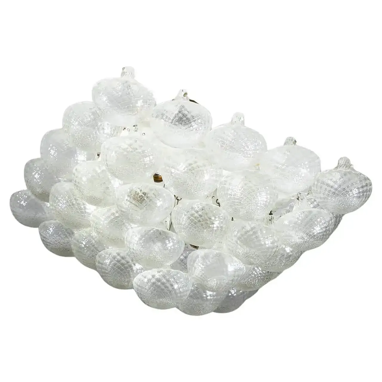 Lampada a plafone di Vinicio Vianello per Vetrerie Salviati, anni '50 1