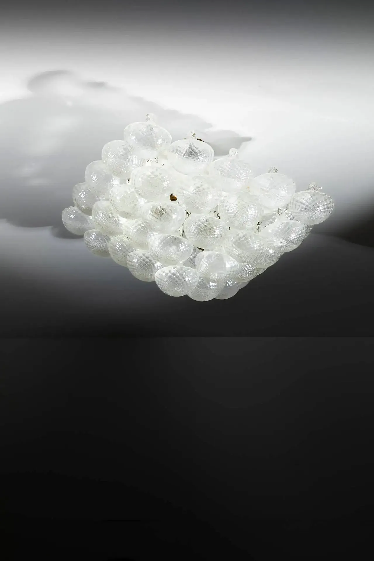 Lampada a plafone di Vinicio Vianello per Vetrerie Salviati, anni '50 2