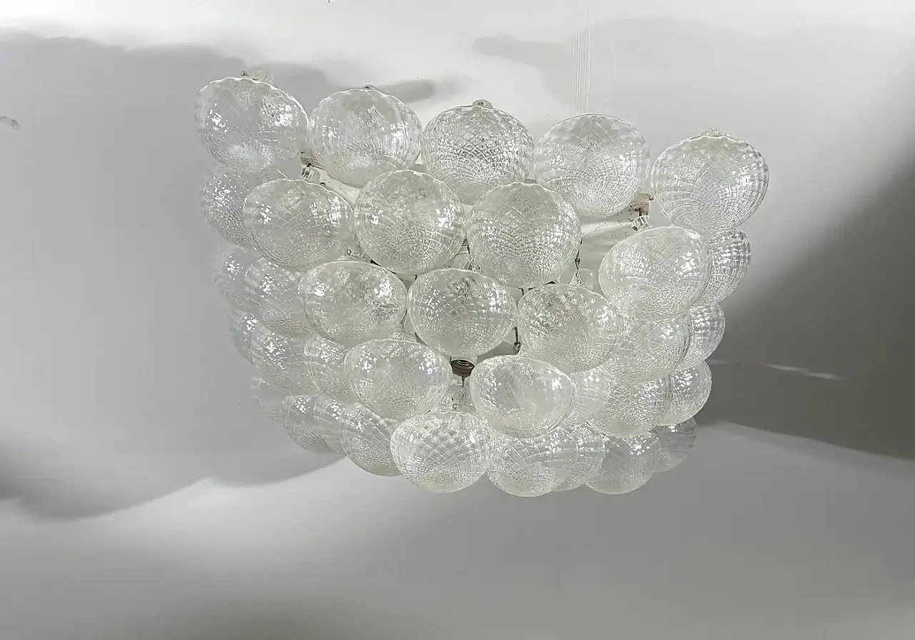 Lampada a plafone di Vinicio Vianello per Vetrerie Salviati, anni '50 4