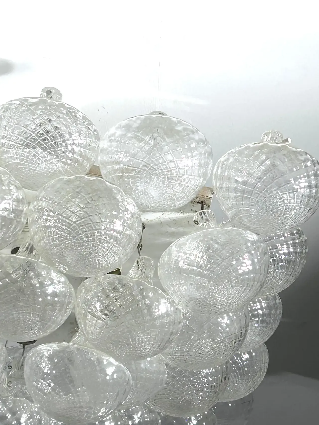 Lampada a plafone di Vinicio Vianello per Vetrerie Salviati, anni '50 5